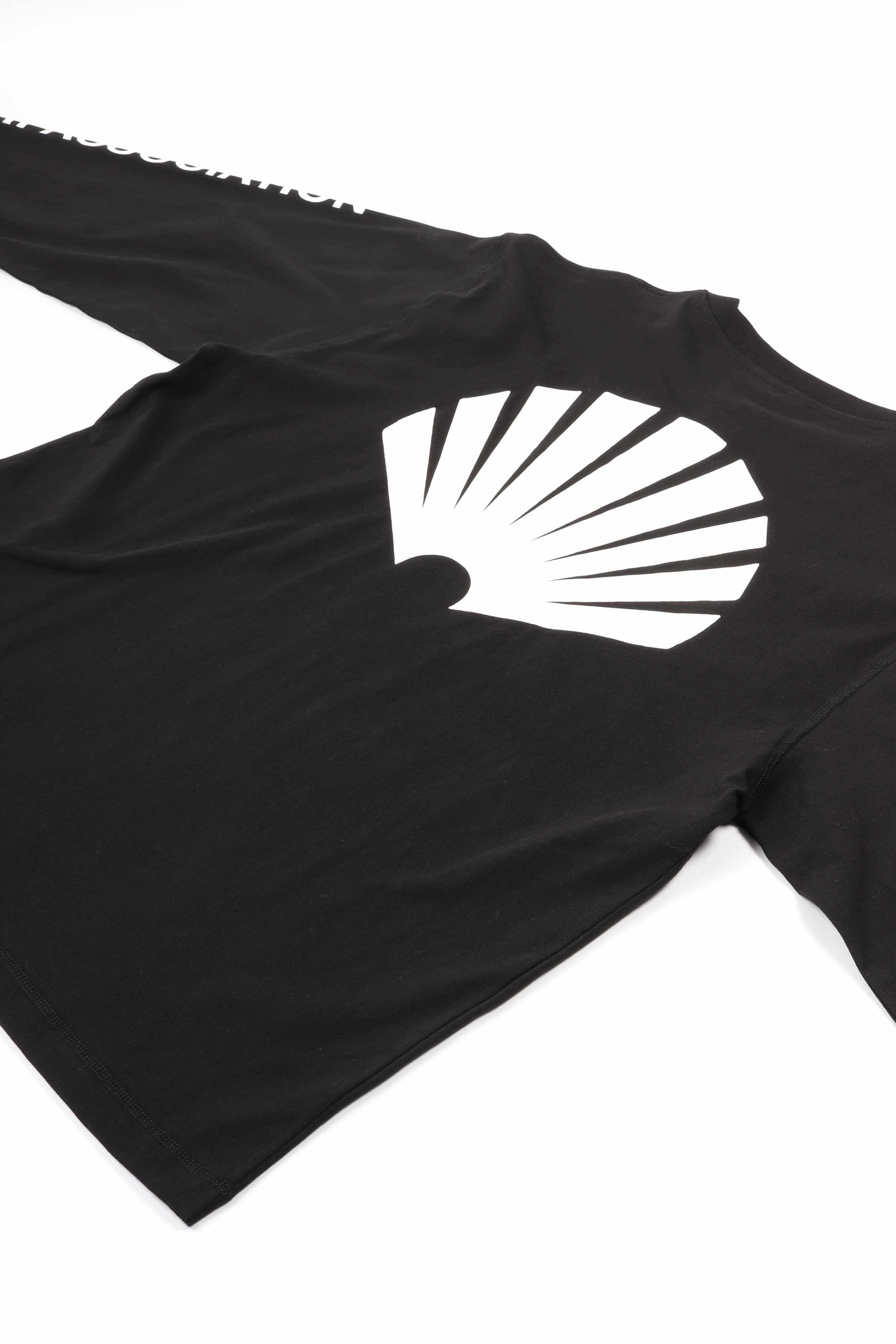 Logo longsleeve black / white