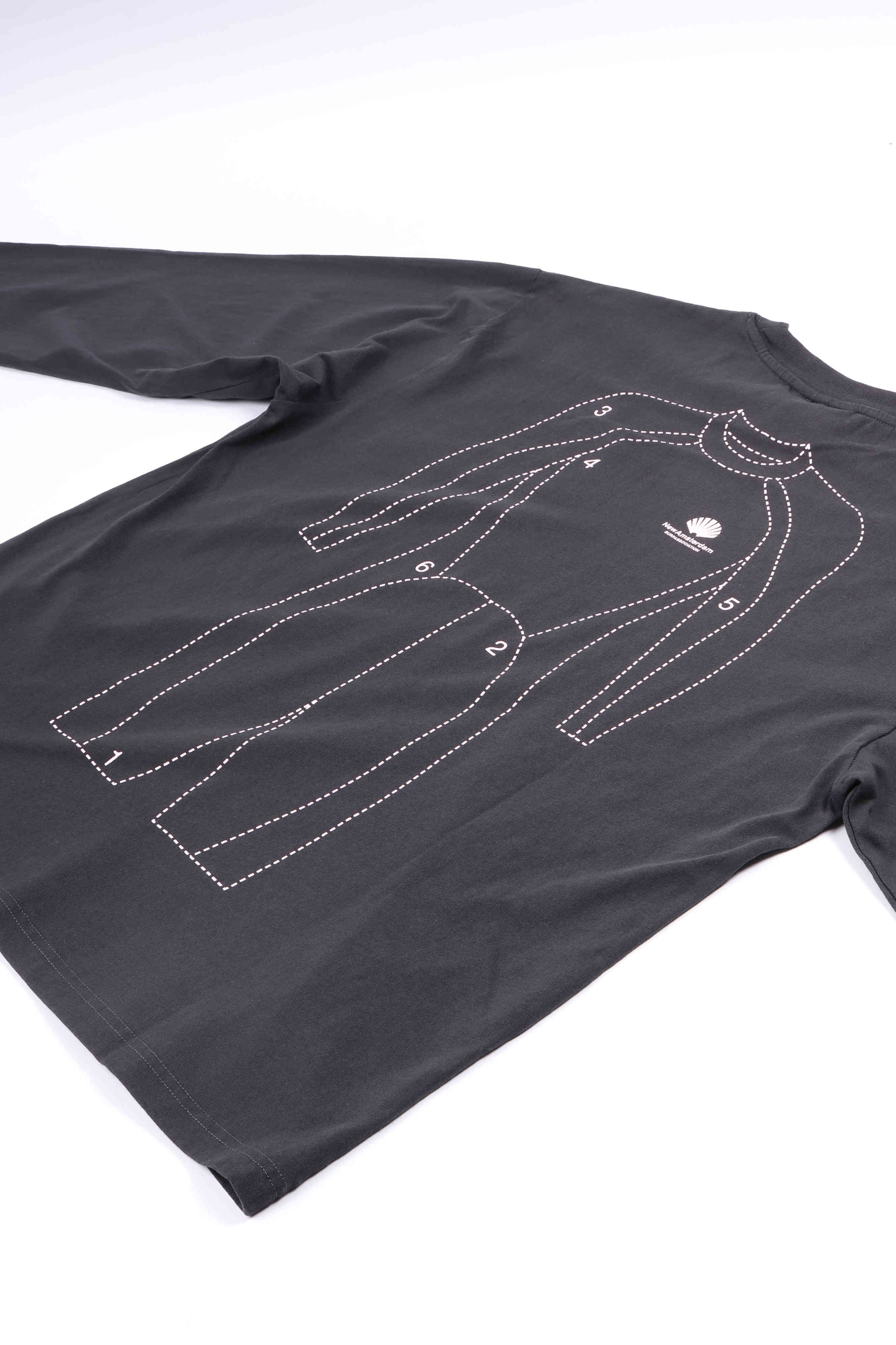 Target longsleeve anthracite