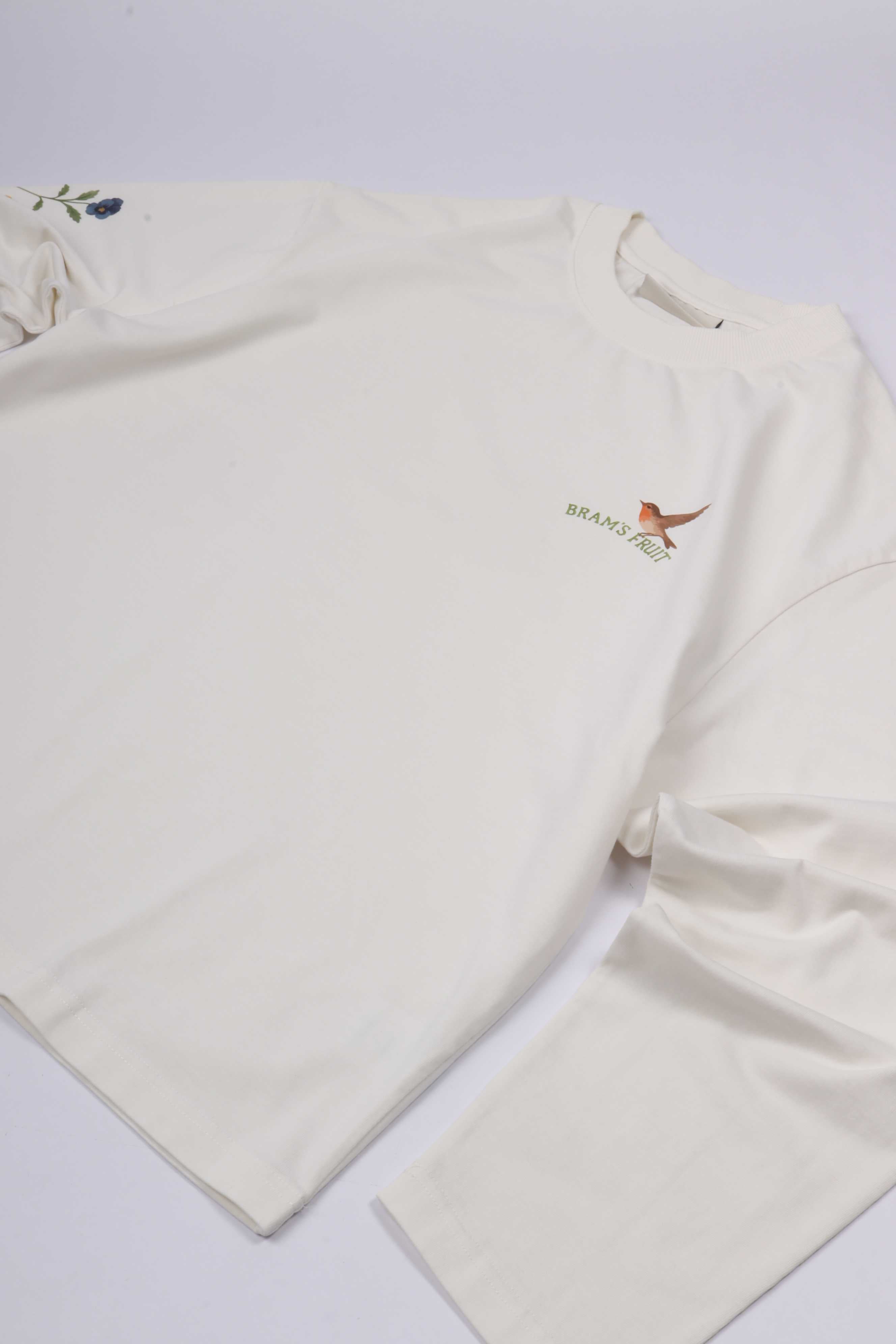 Robin longsleeve white