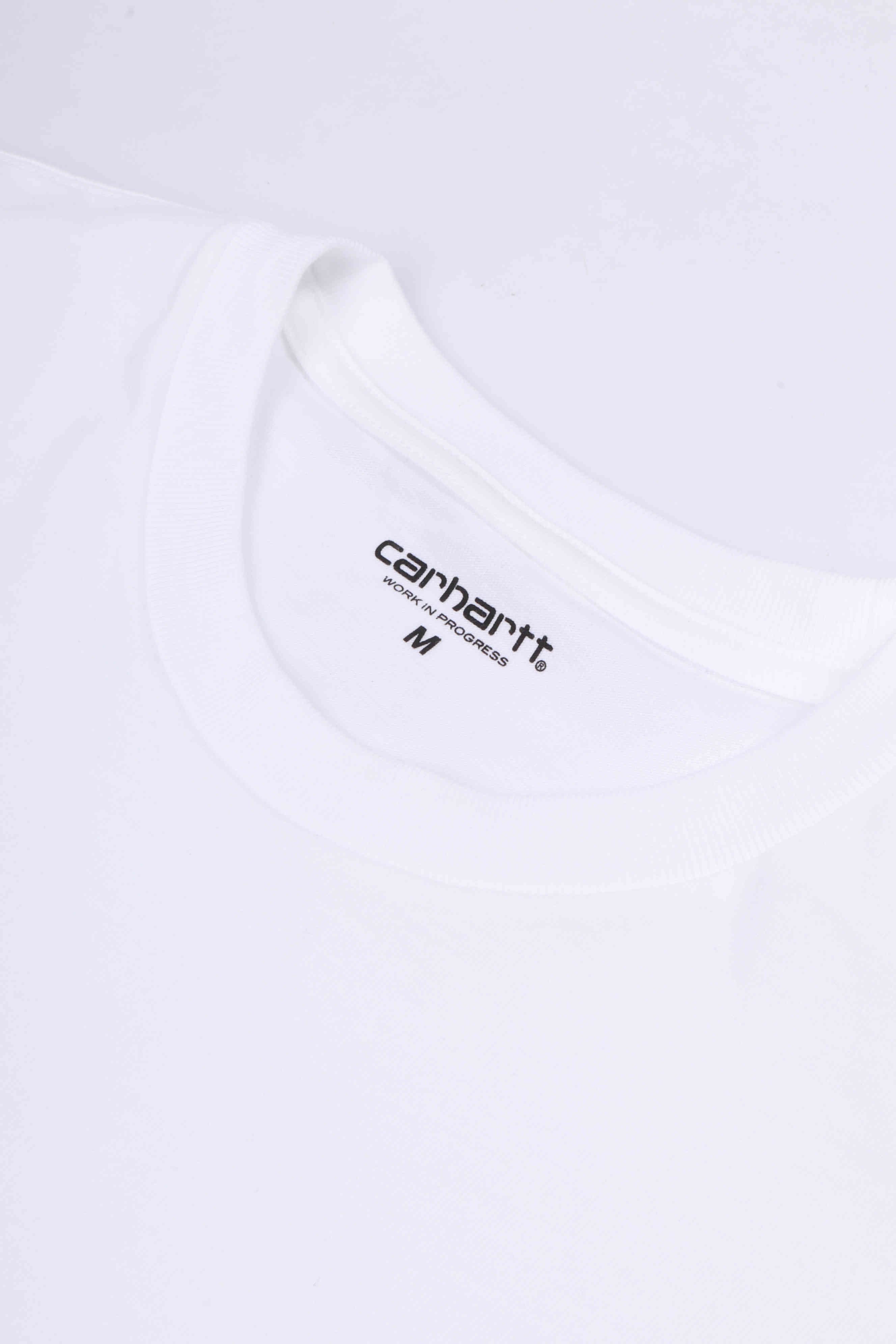 L/s chase t-shirt white / gold