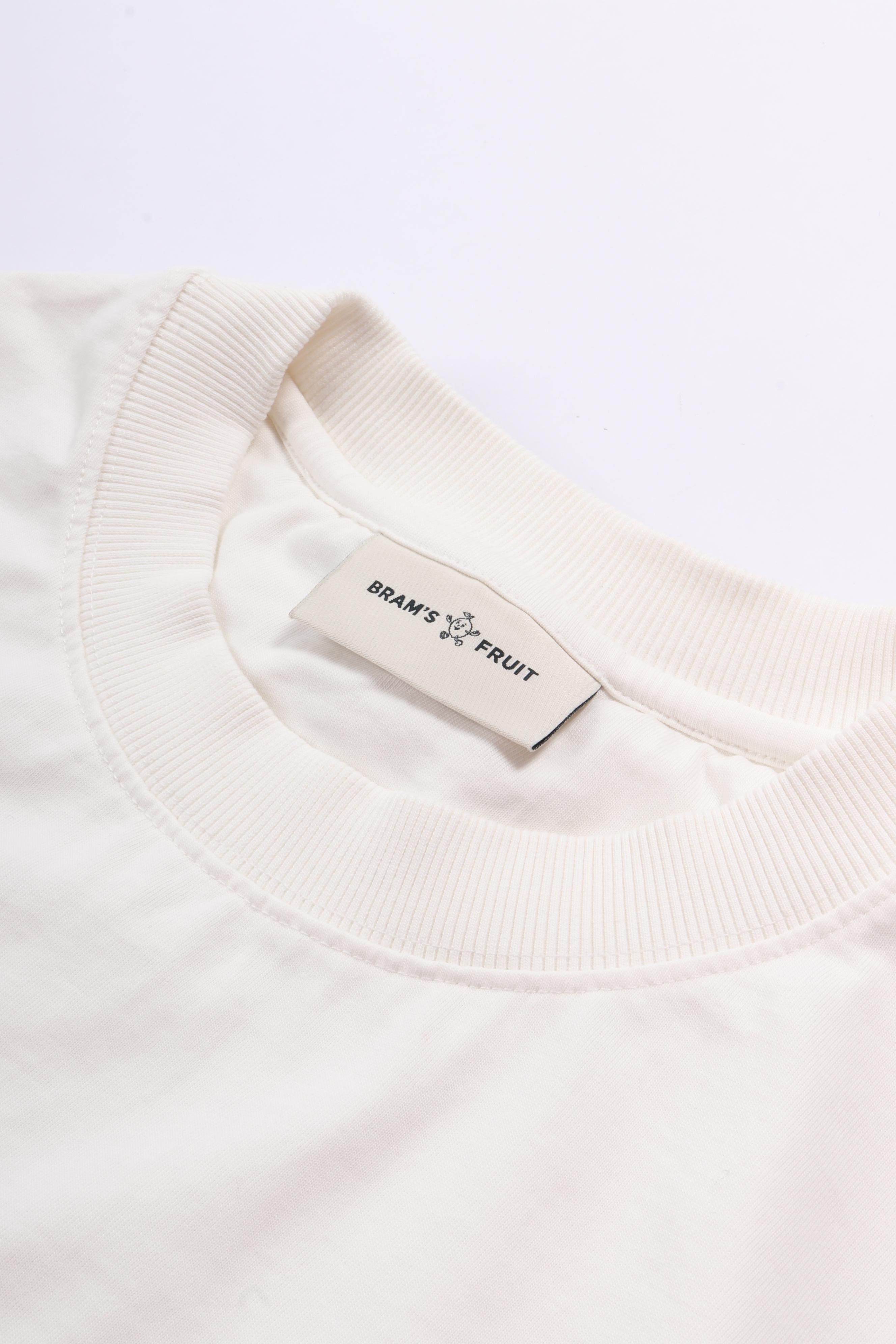 Script logo longsleeve white