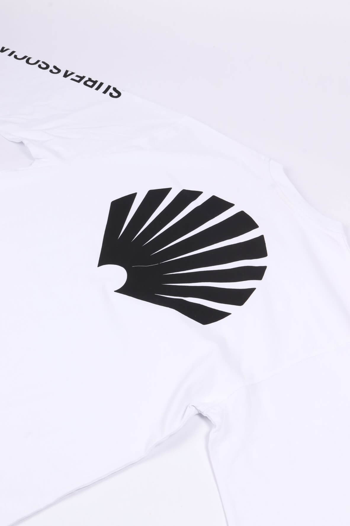 Logo longsleeve white / black