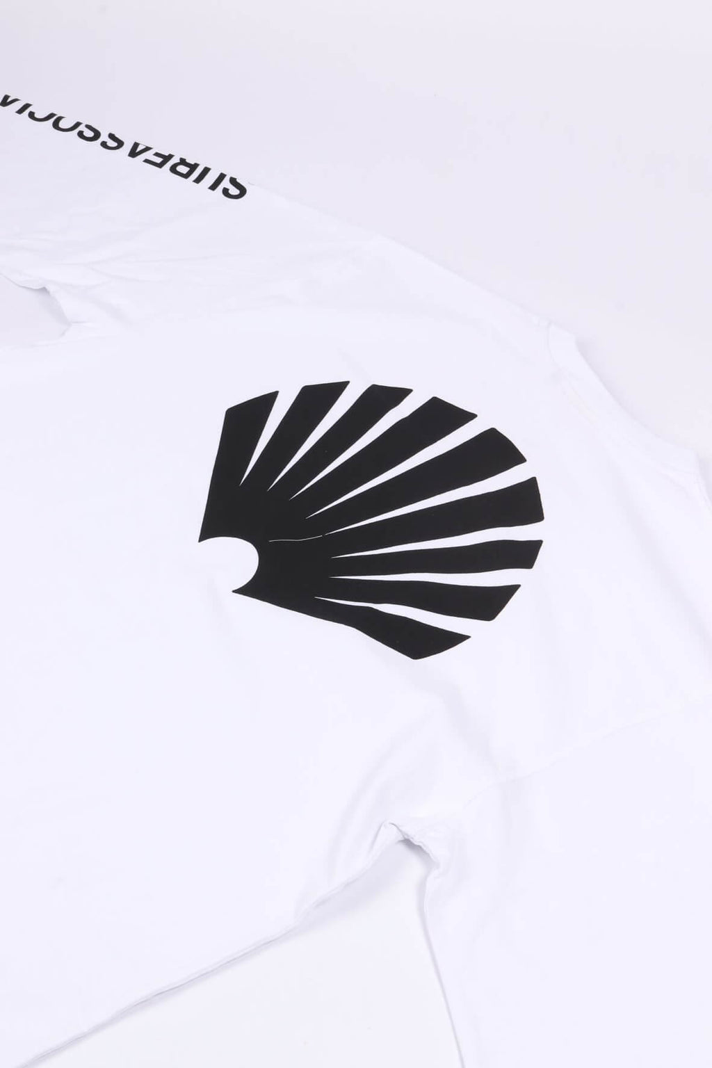 Logo longsleeve white / black
