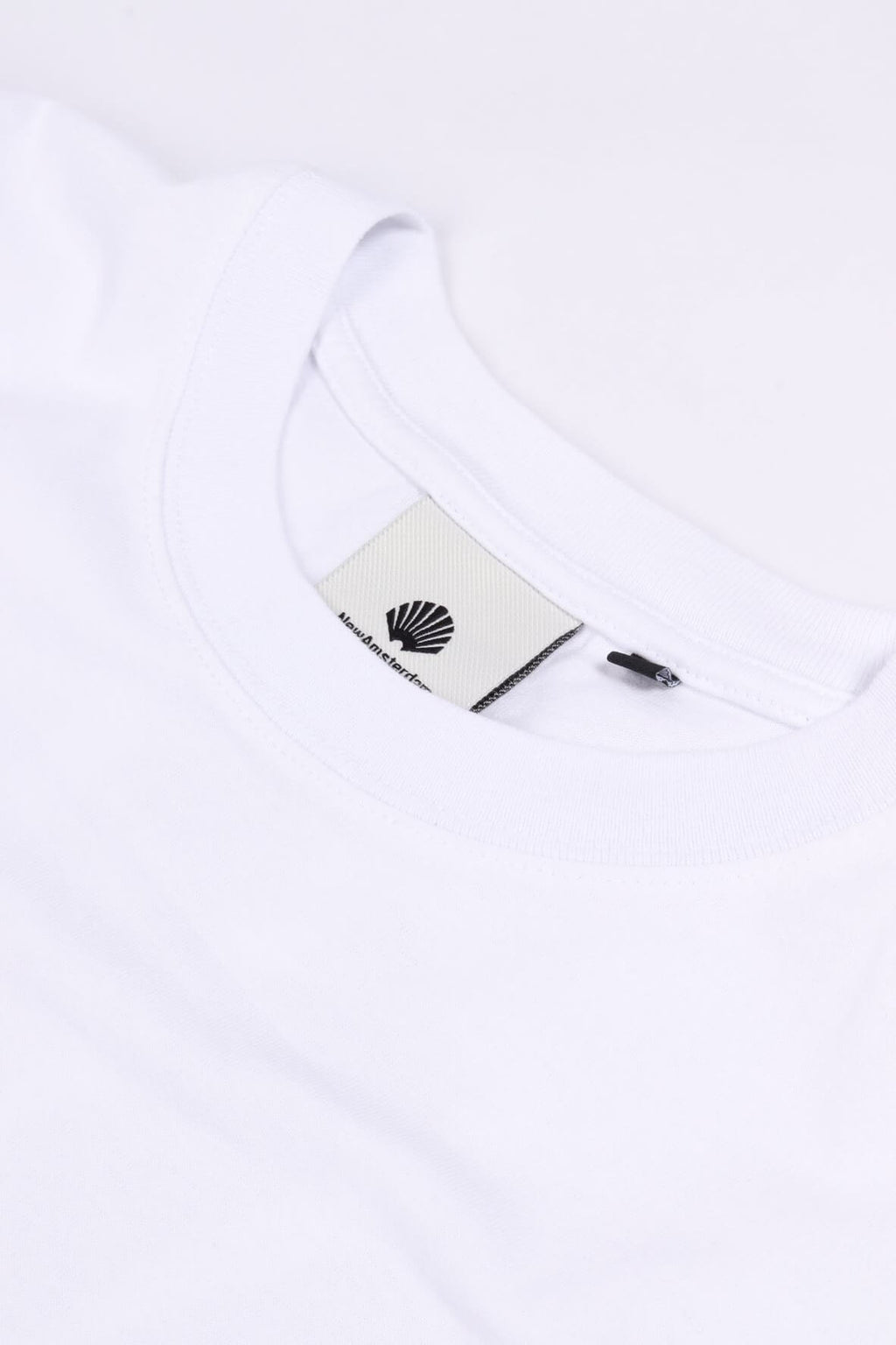 Logo longsleeve white / black