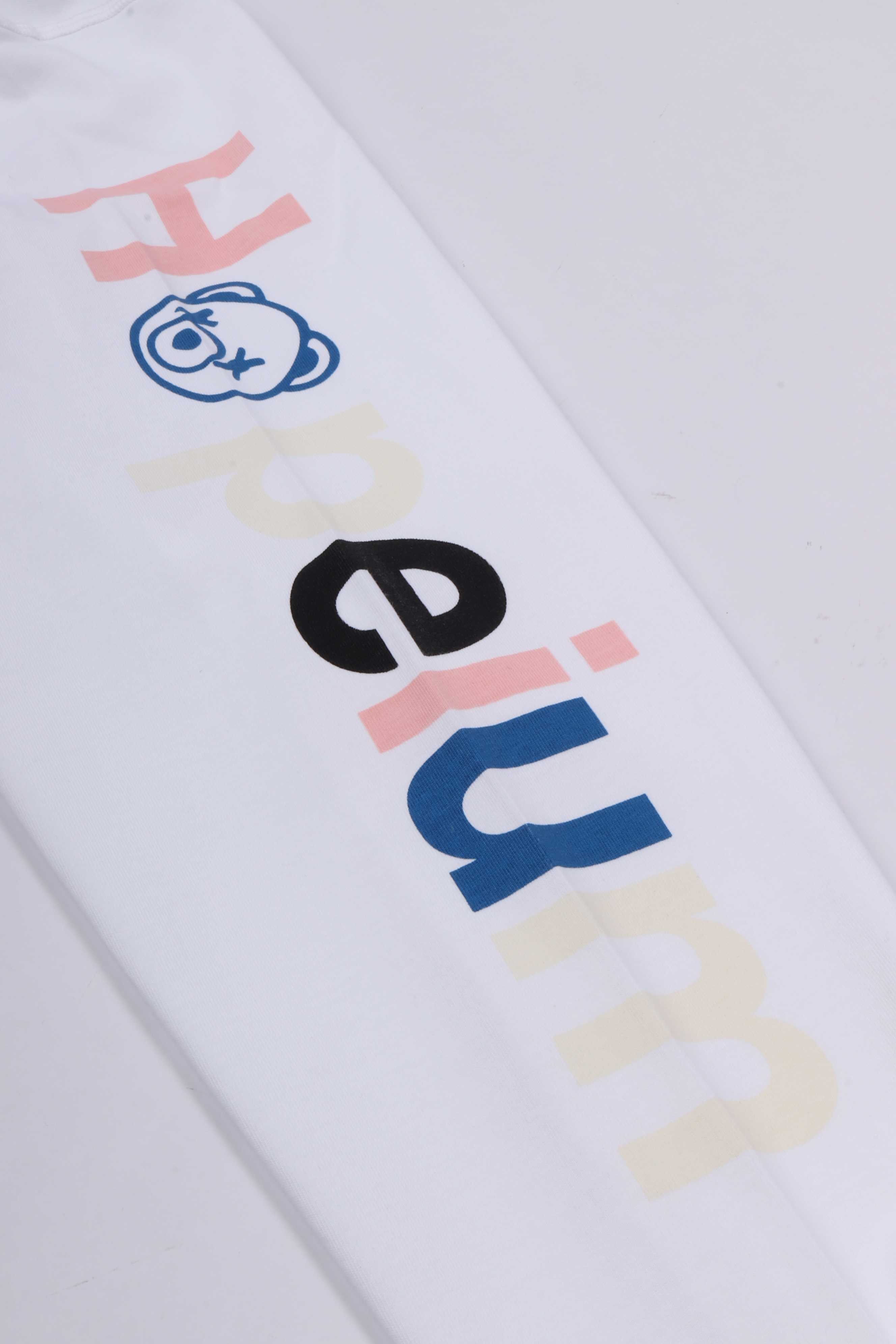 Protect your peace tee l/s white