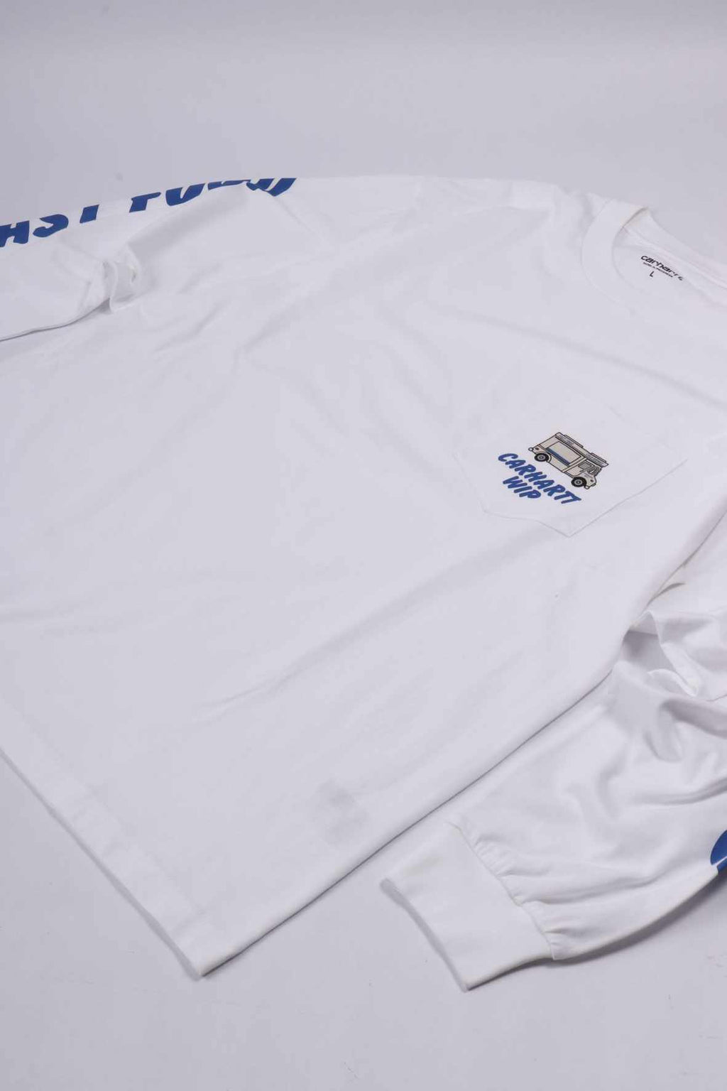 L/s cold drinks t-shirt white