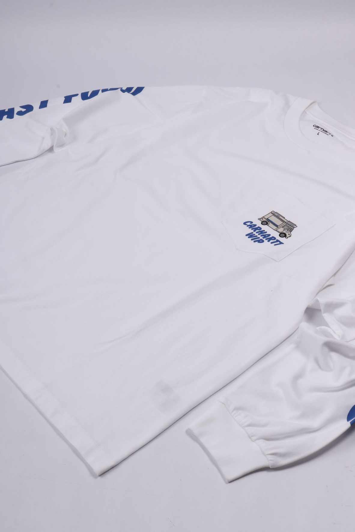 L/s cold drinks t-shirt white