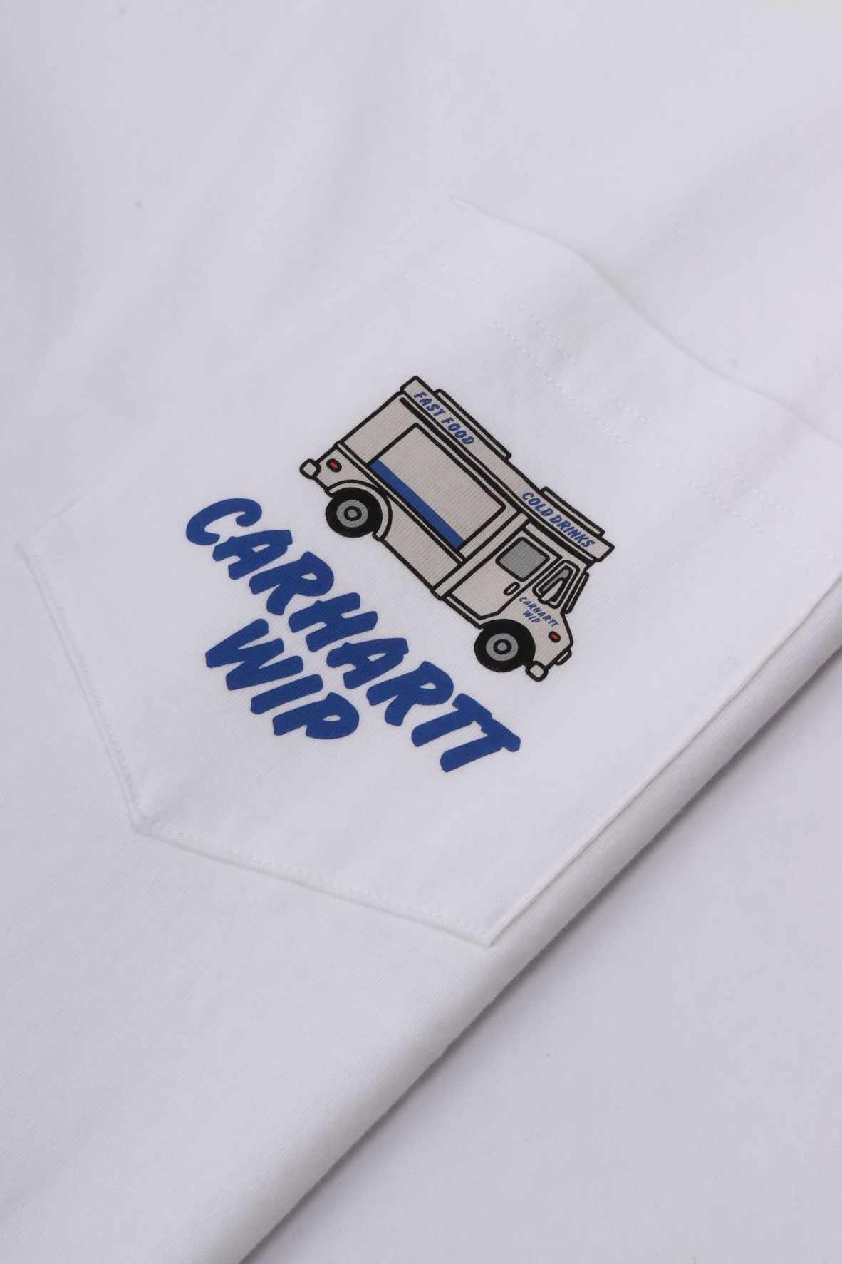 L/s cold drinks t-shirt white