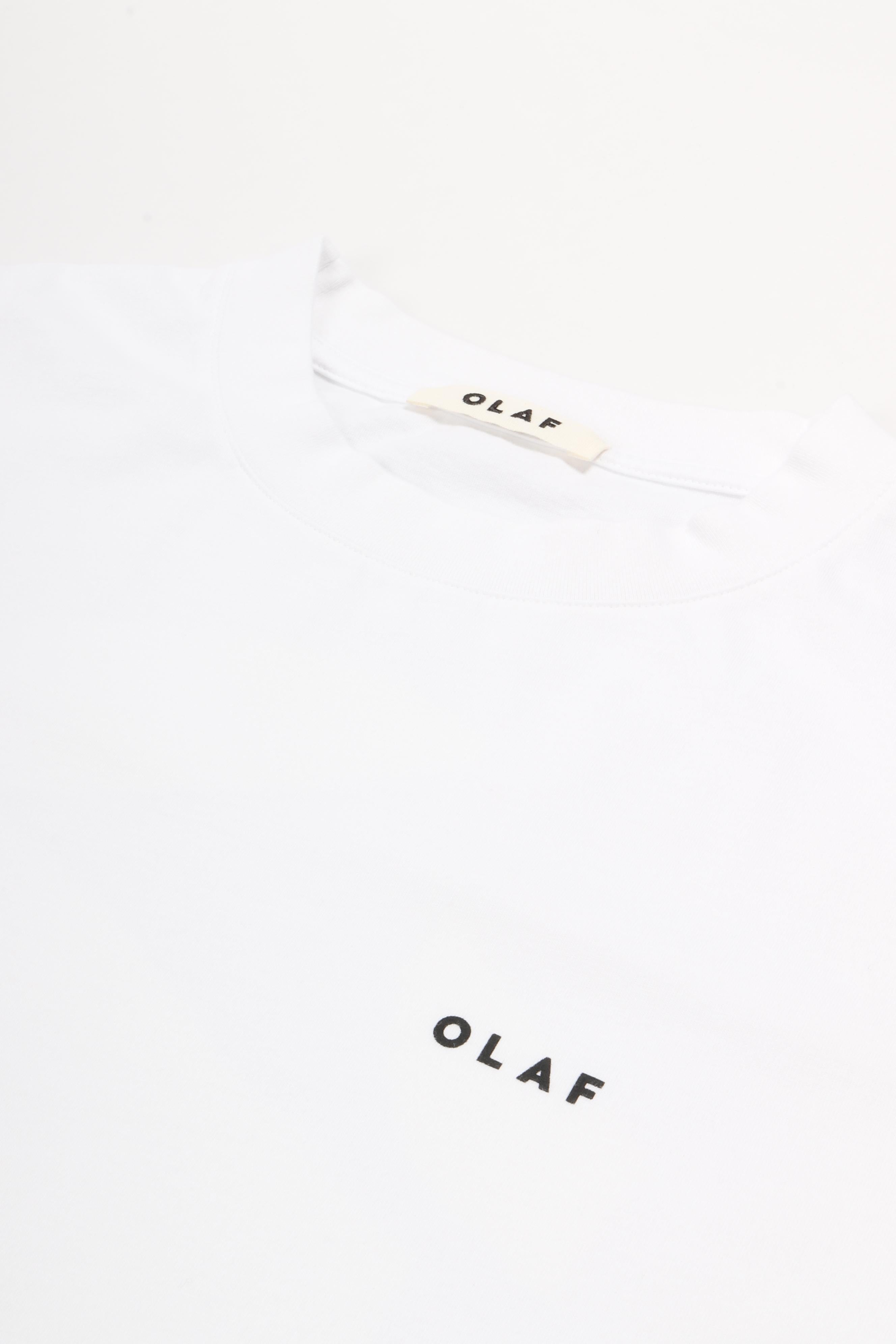 Broken plate ls tee optical white