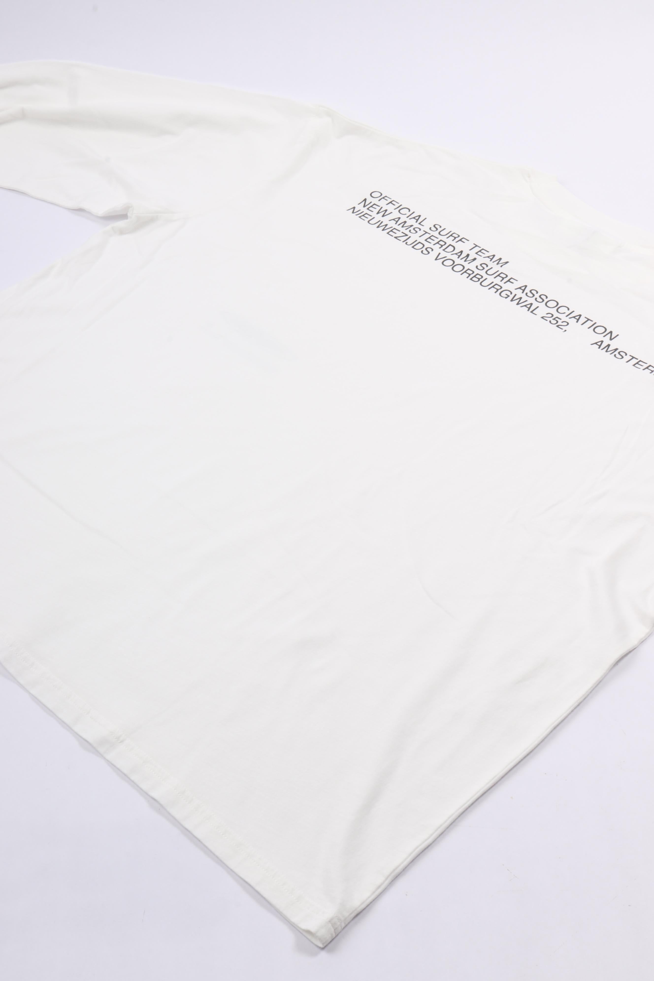 Shaper longsleeve overdyed white