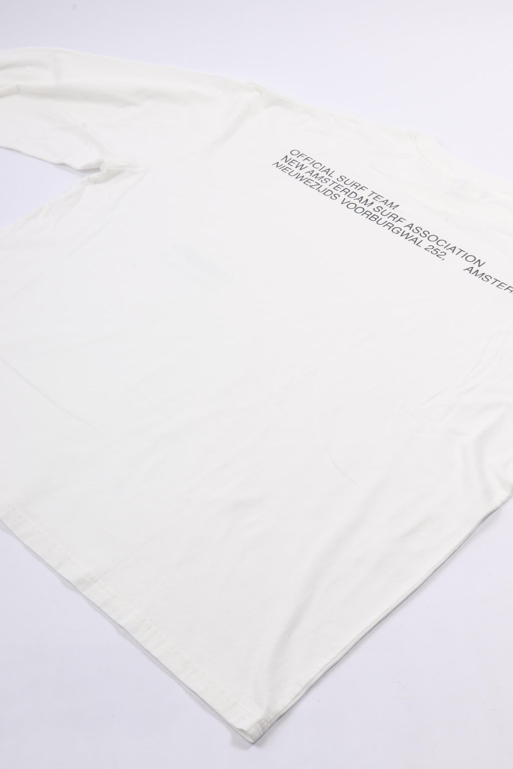 Shaper longsleeve overdyed white