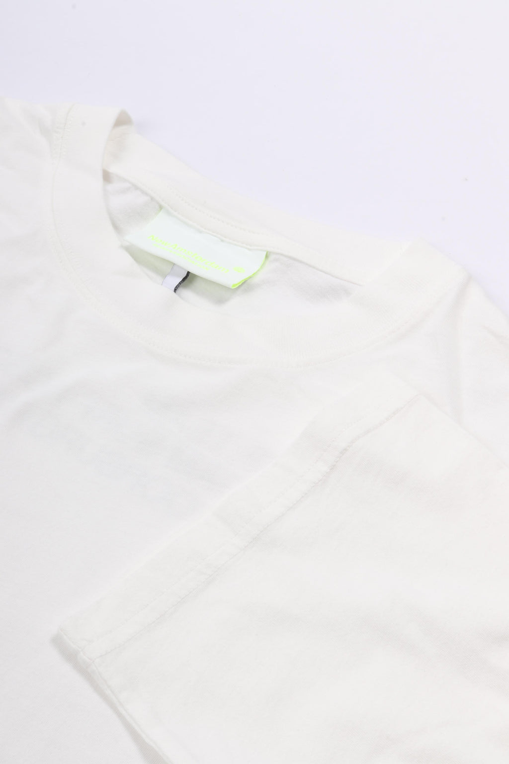 Shaper longsleeve overdyed white