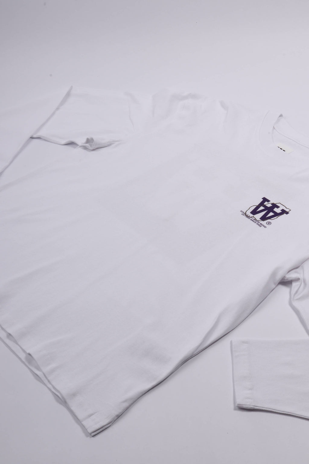 Wwliam map ls tee bright white