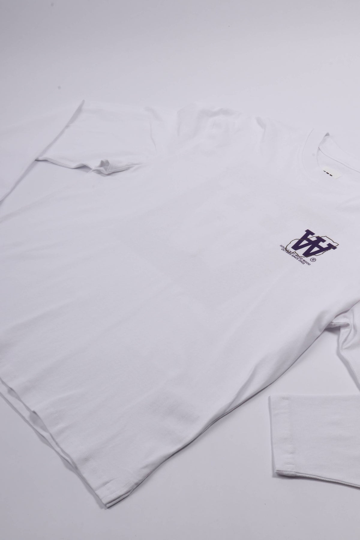Wwliam map ls tee bright white