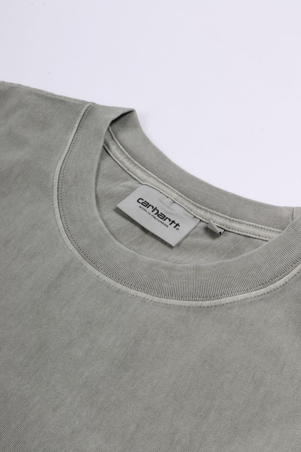 L/s loose pocket t-shirt shady green