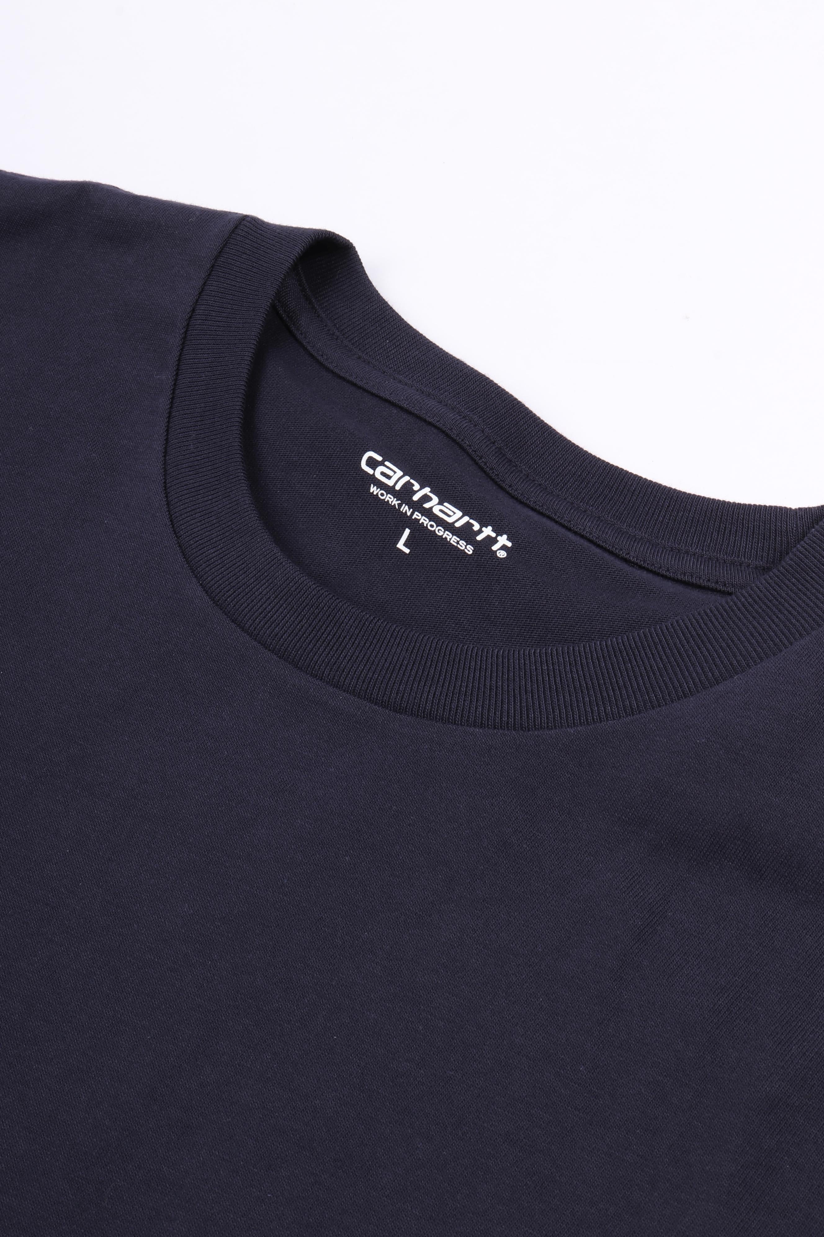 L/s chase t-shirt dark navy / gold