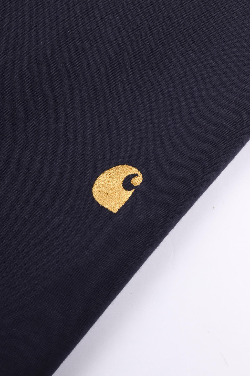 L/s chase t-shirt dark navy / gold