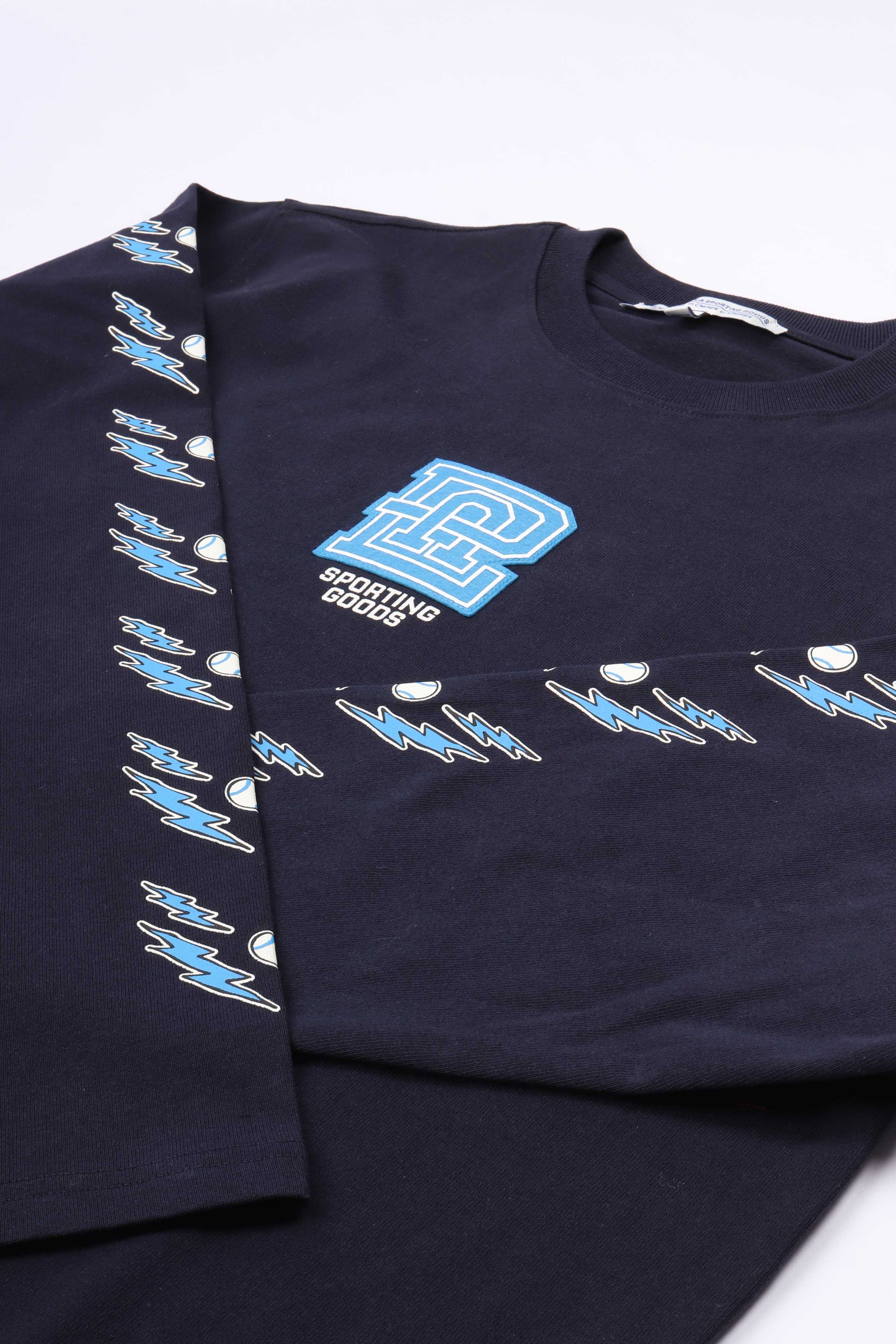Inazuma longsleeve navy