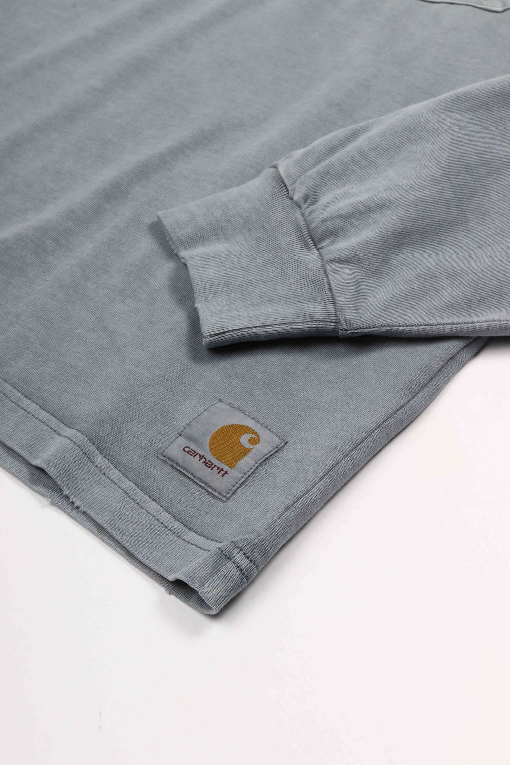 L/s torion p. tee office blue grin