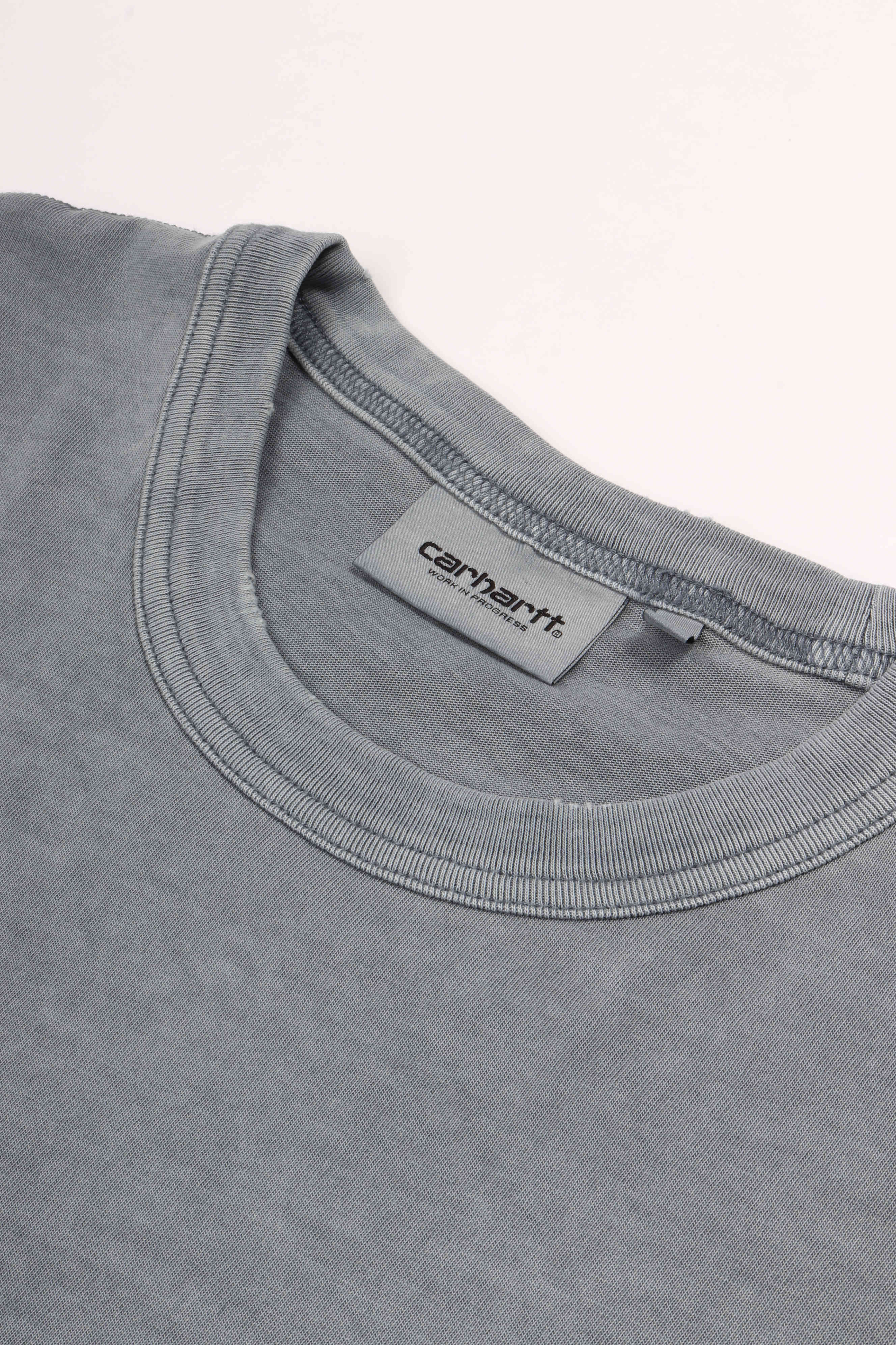 L/s torion p. tee office blue grin