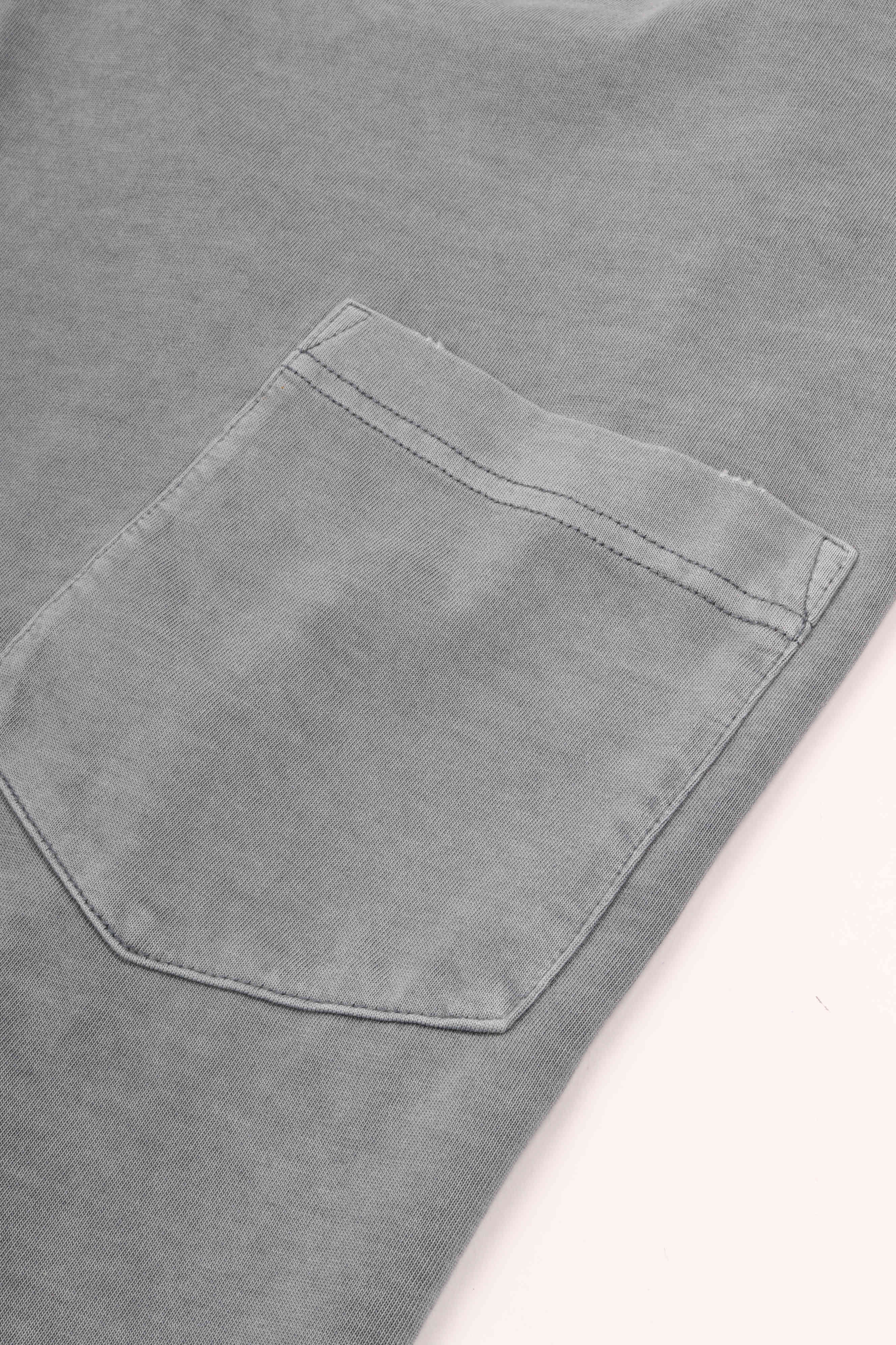 L/s torion p. tee office blue grin