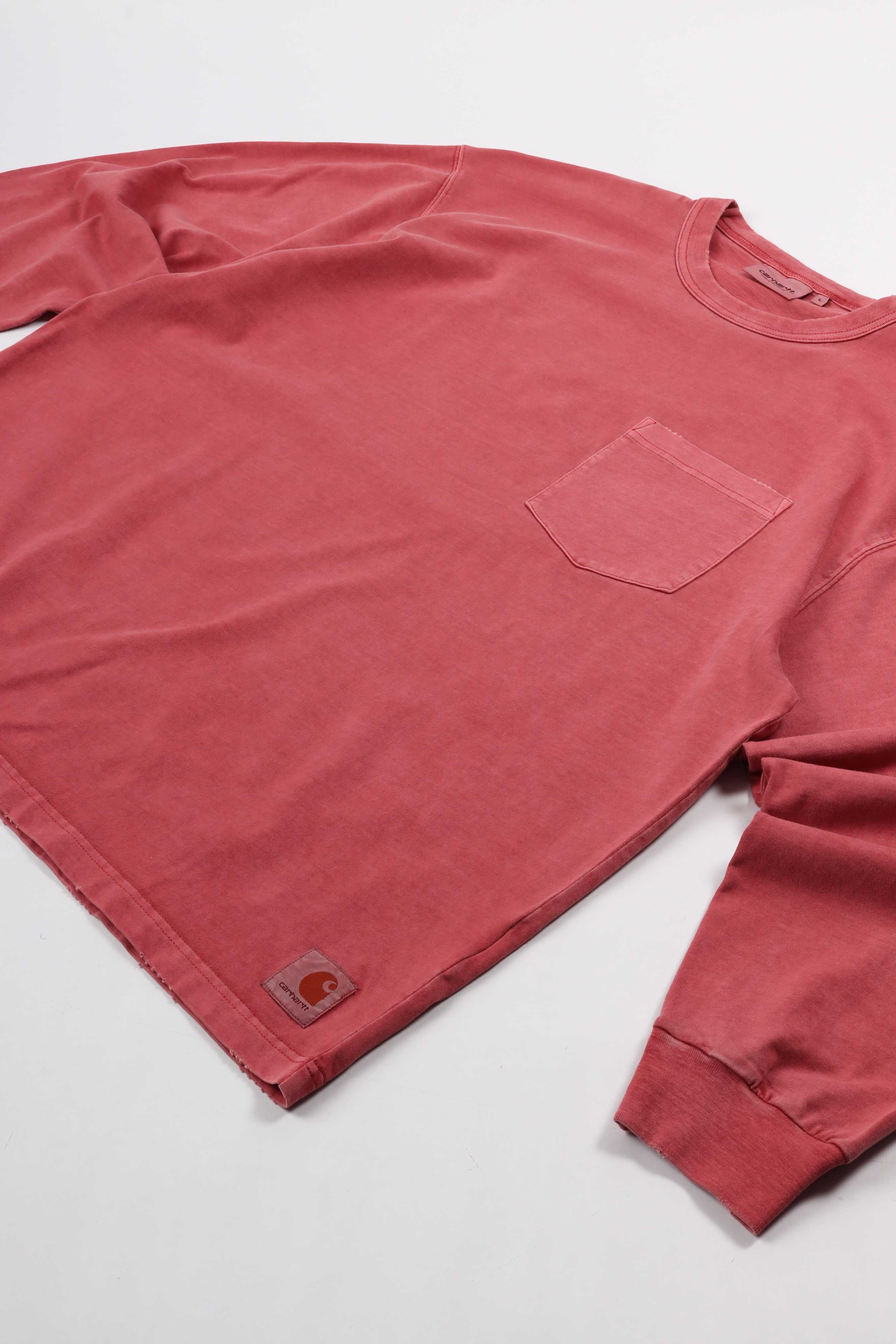 L/s torion pocket t-shirt marsala grind ws
