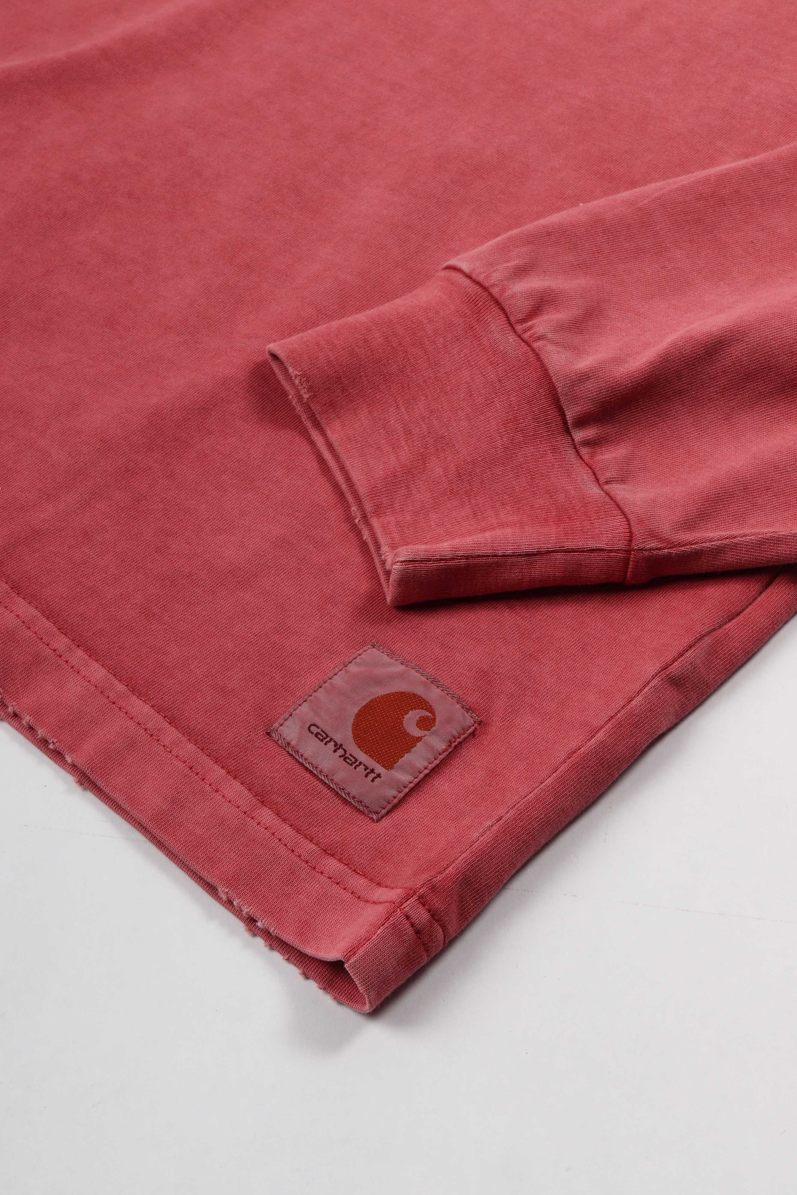 L/s torion pocket t-shirt marsala grind ws