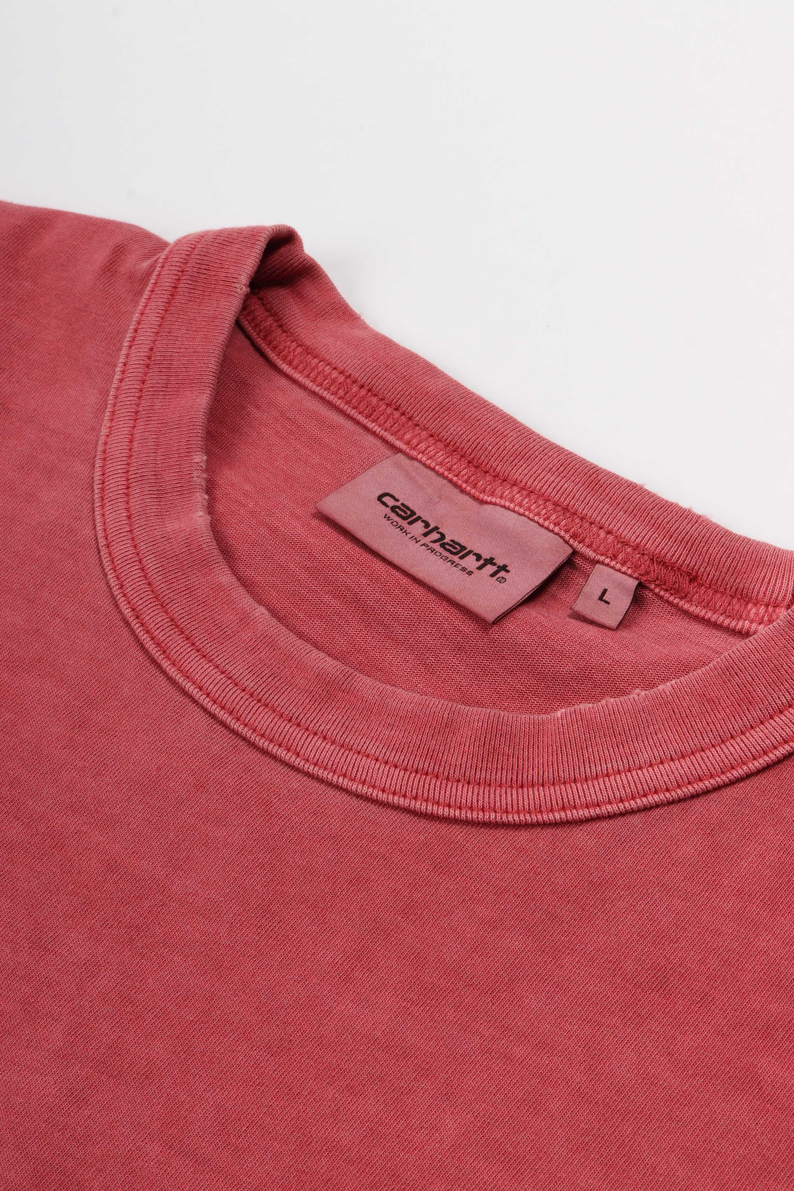 L/s torion pocket t-shirt marsala grind ws