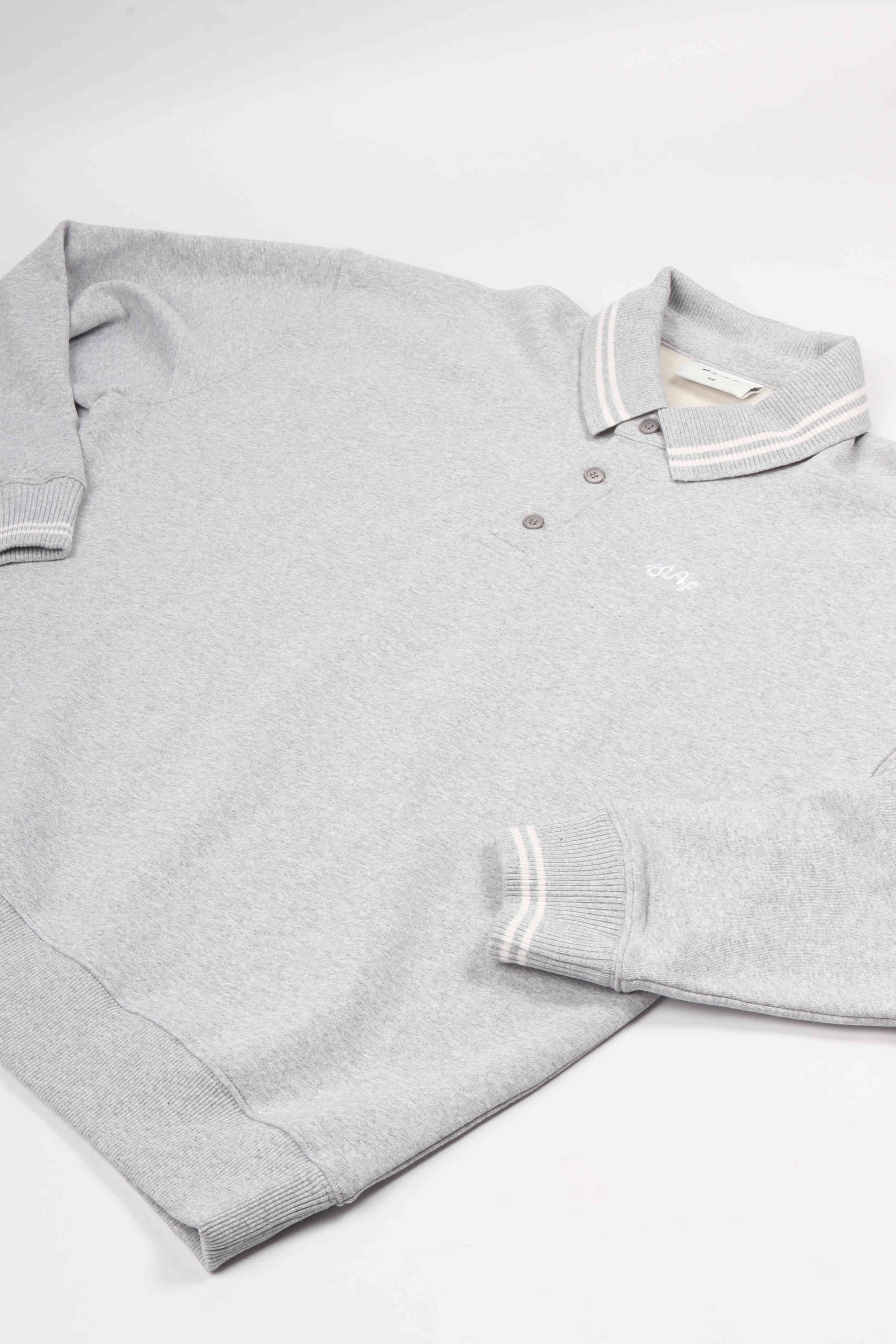T.d. over. polo htr grey