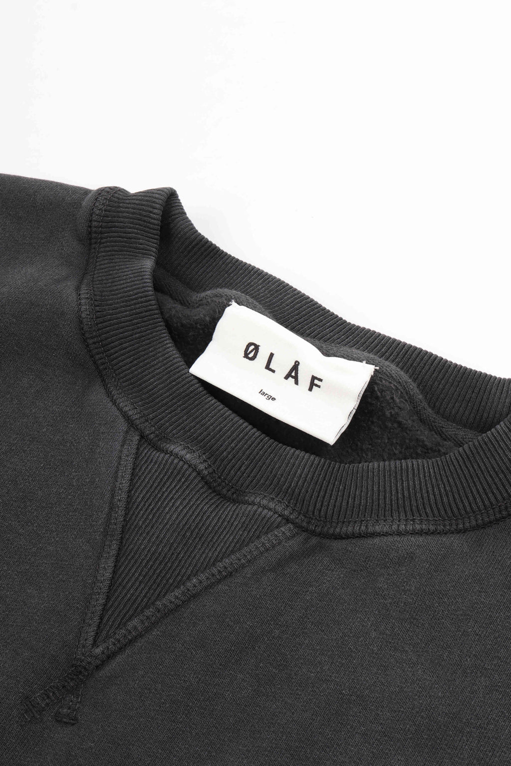 W. s. boxy crew. charcoal