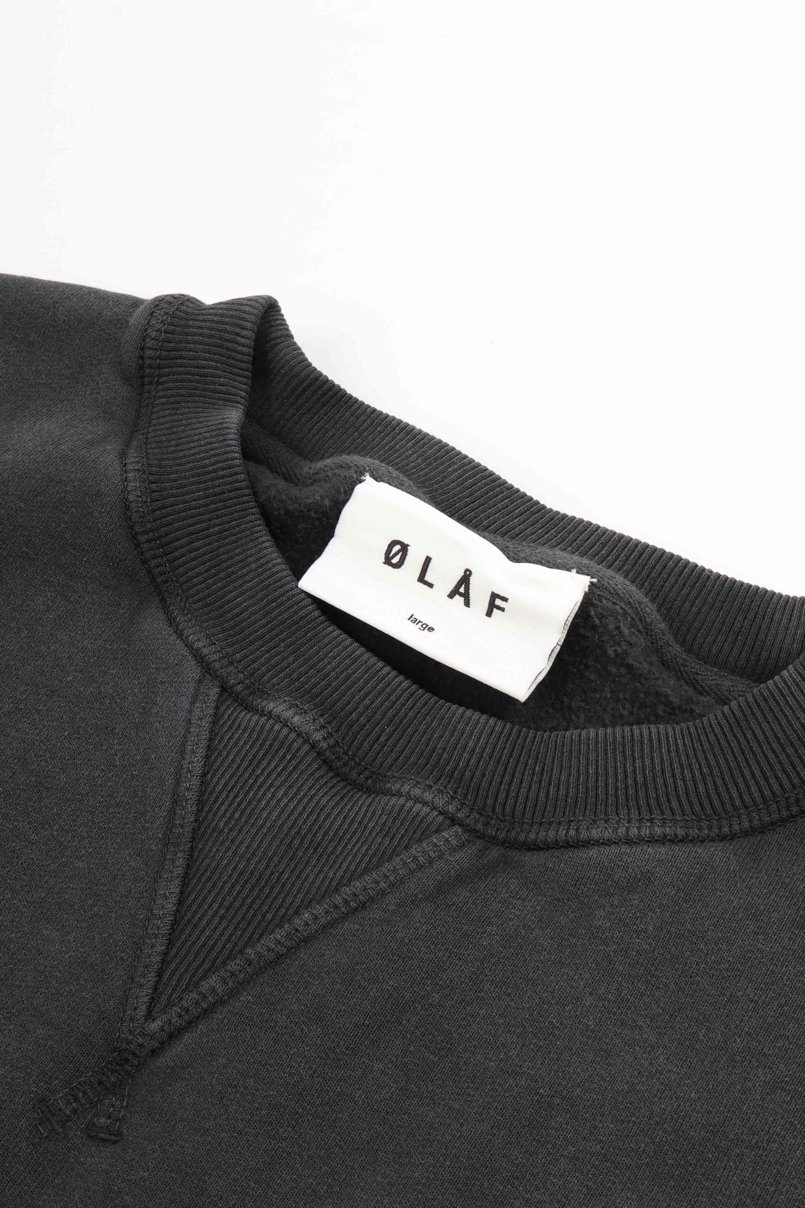 W. s. boxy crew. charcoal