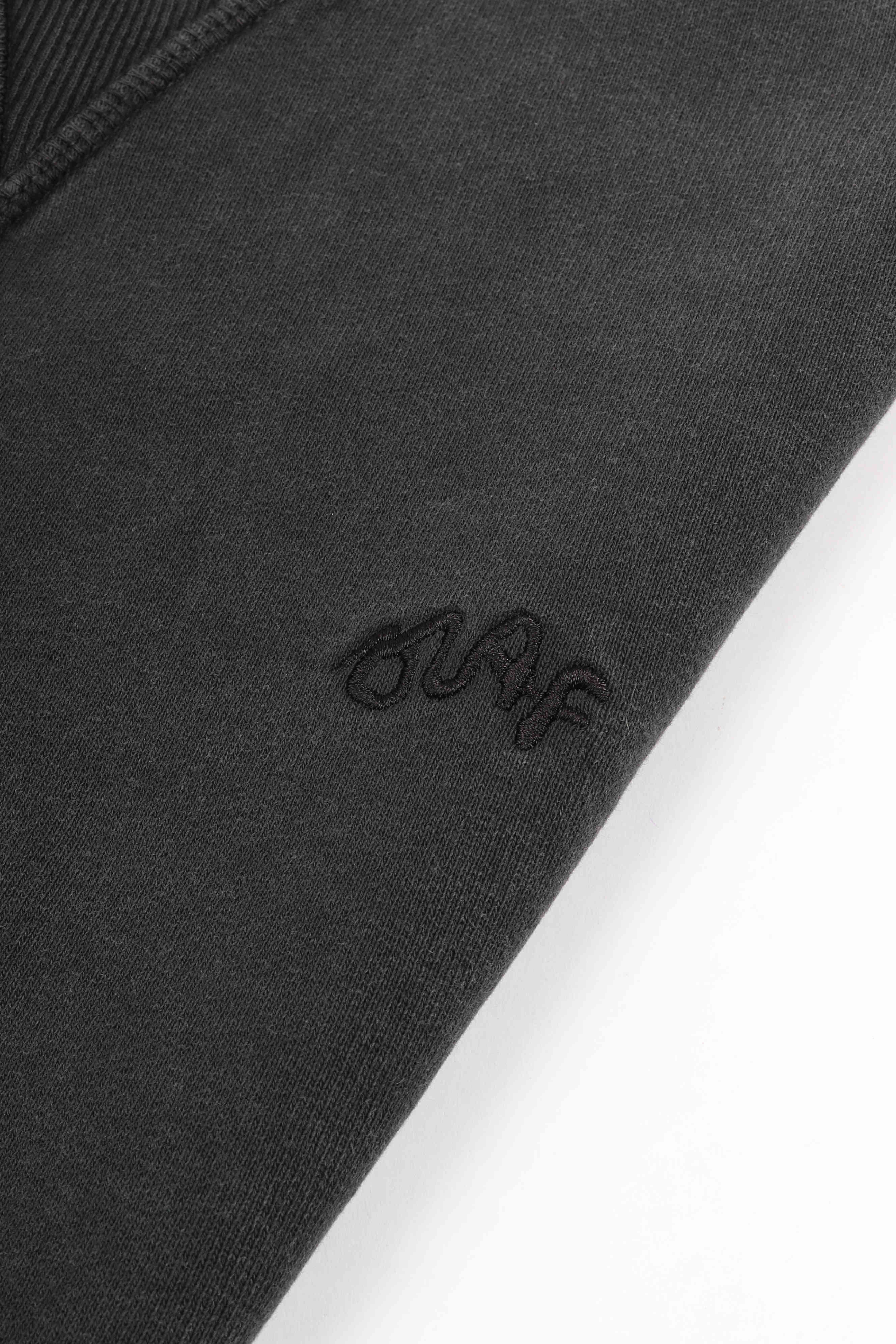 W. s. boxy crew. charcoal