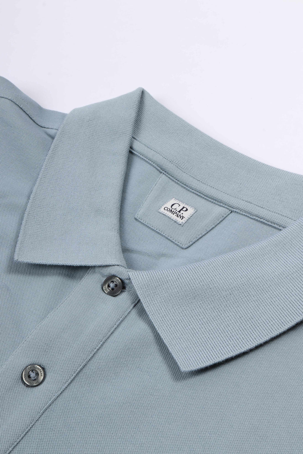 Piquet s/s polo silver blue 809
