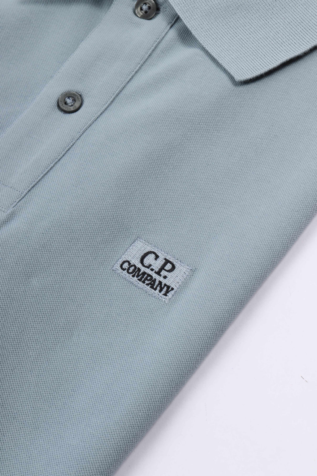 Piquet s/s polo silver blue 809