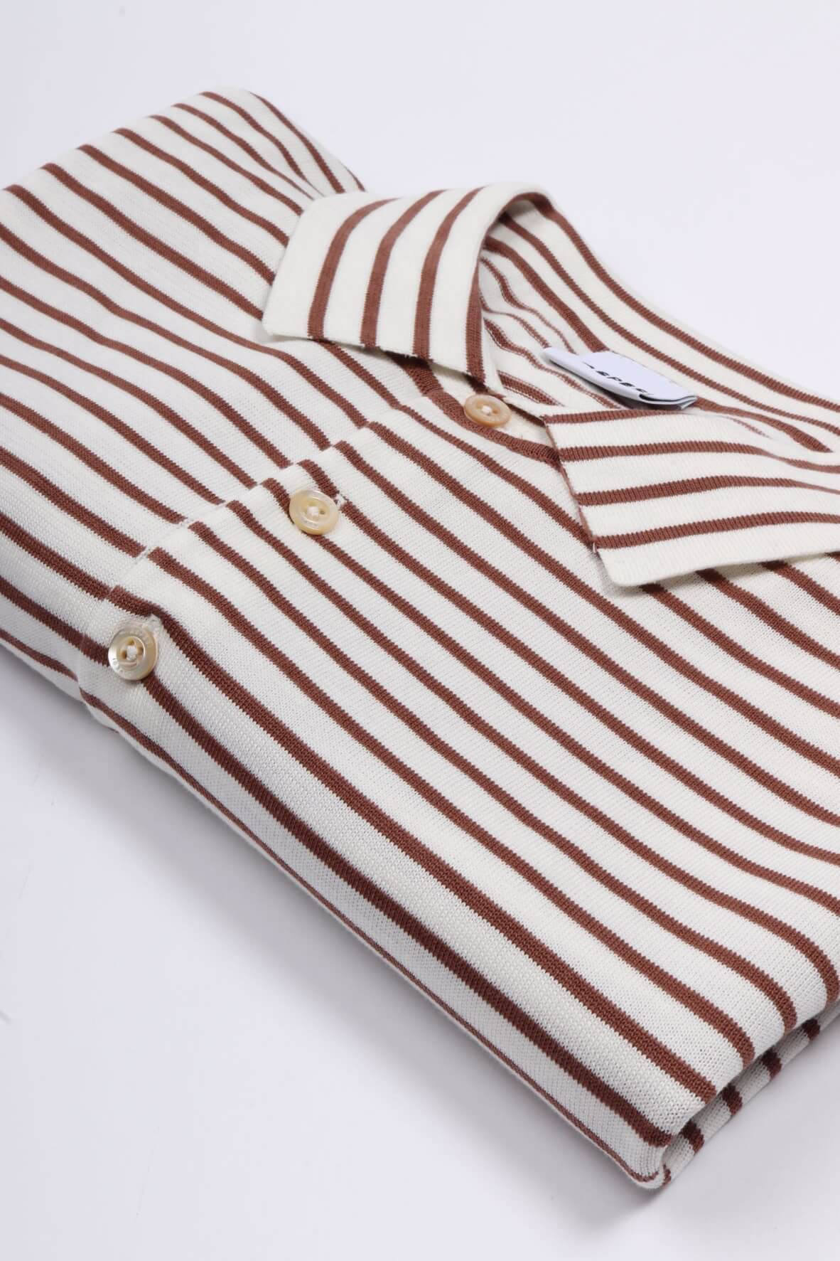 Polo mod. m433 27321 - red stri