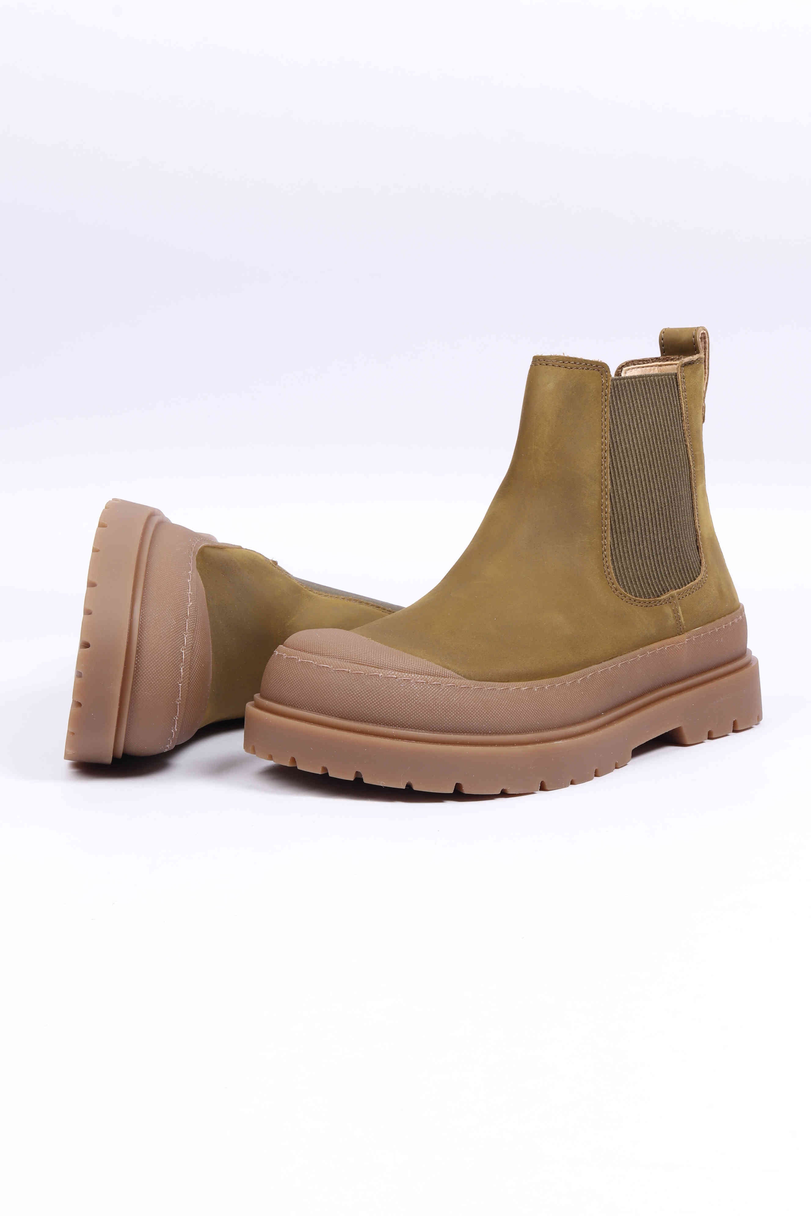 Prescott slip on leather oiled -