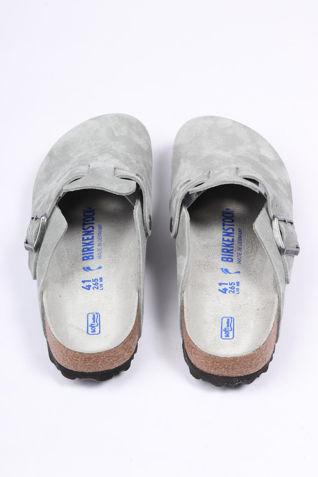 Boston suede pure sage tonal