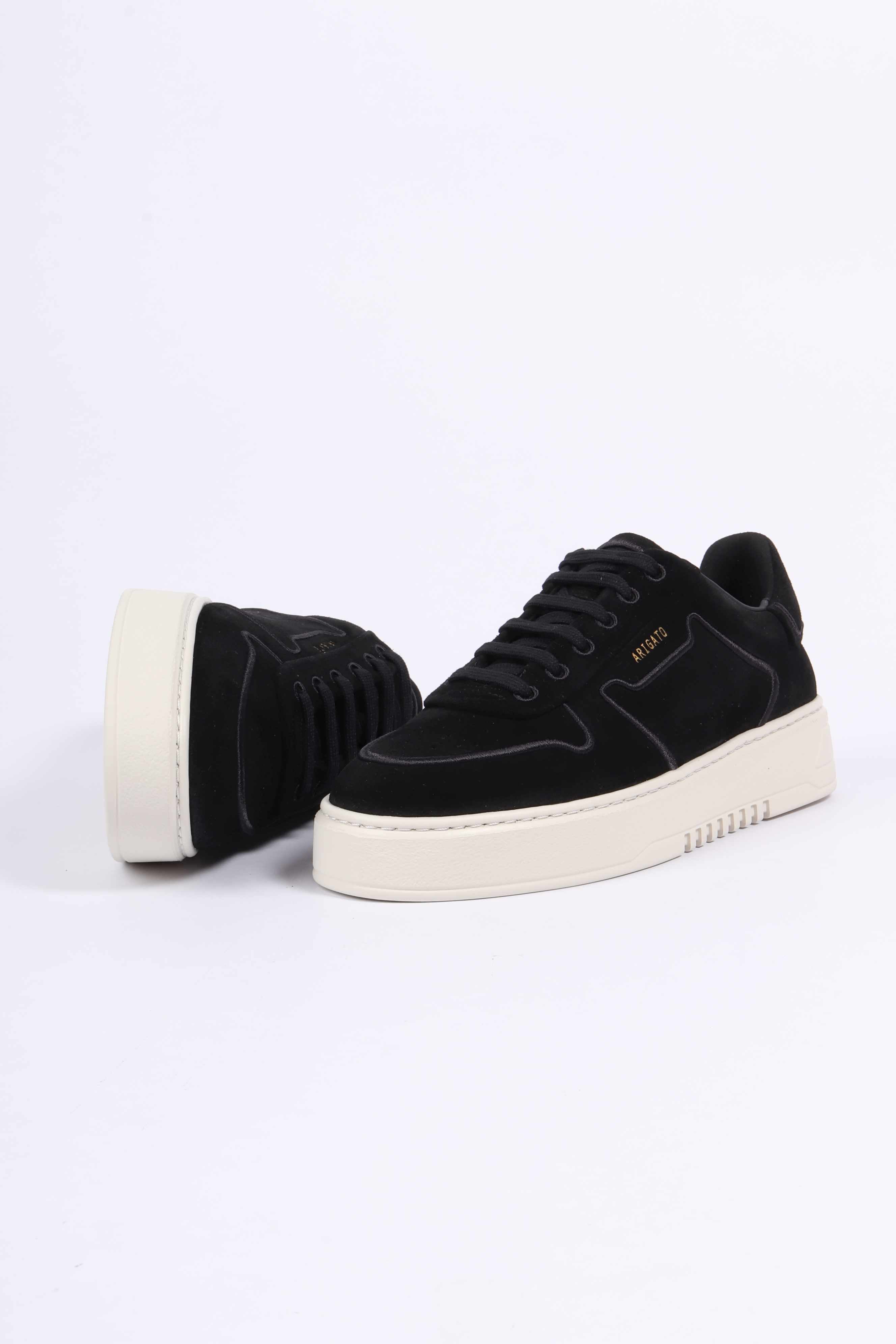 Orbit embroidery sneaker black / off whi