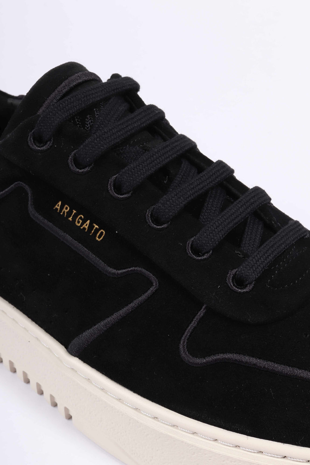Orbit embroidery sneaker black / off whi