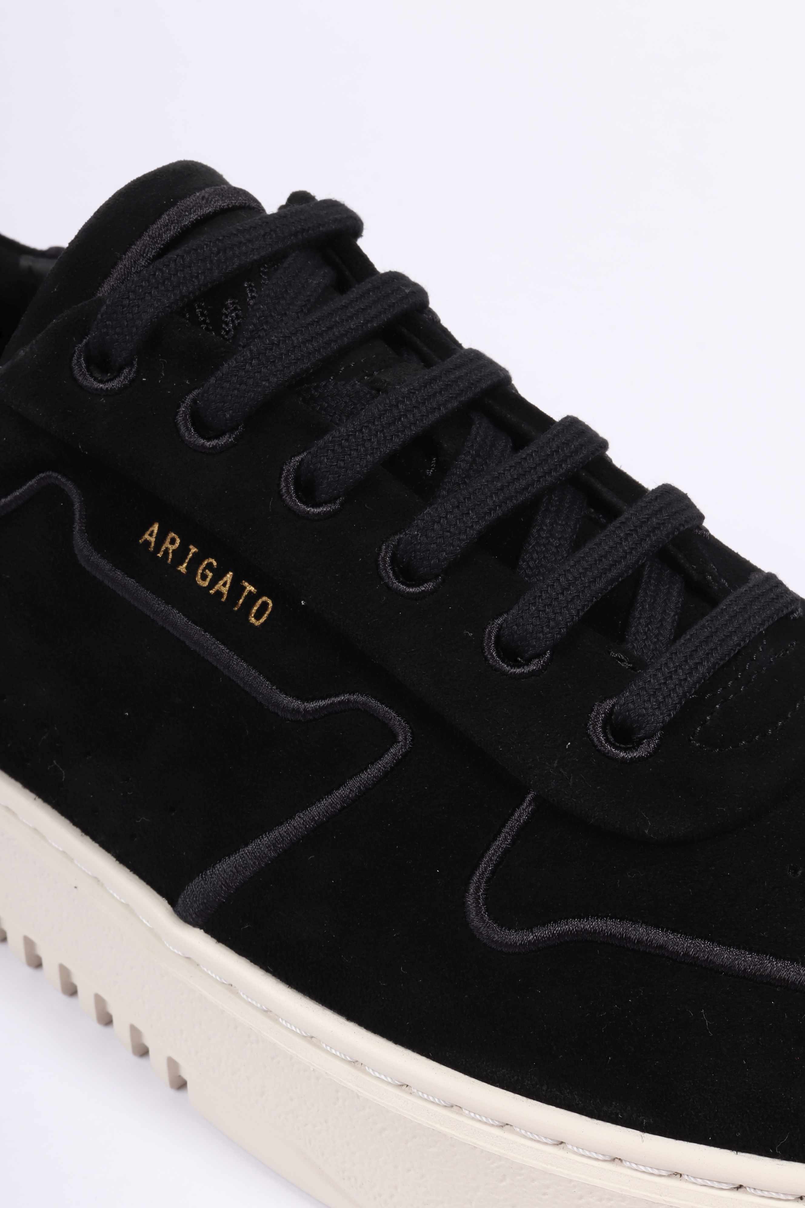 Orbit embroidery sneaker black / off whi