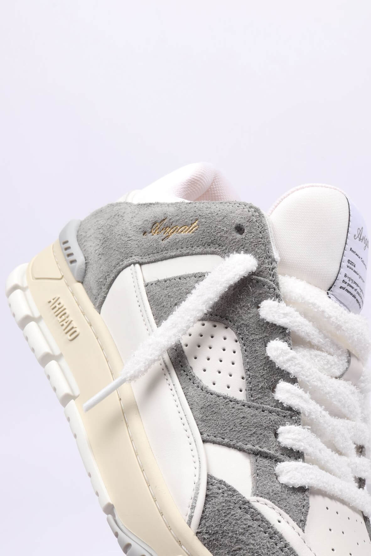 Area lo sneaker fluffy - grey wh