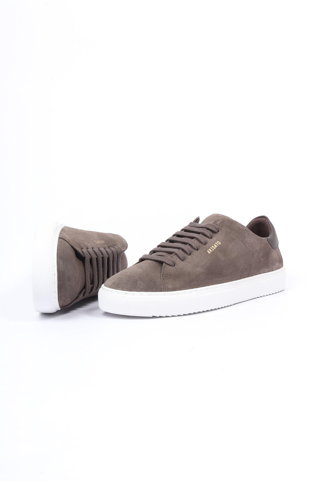 Clean 90 suede dk brown /  whit