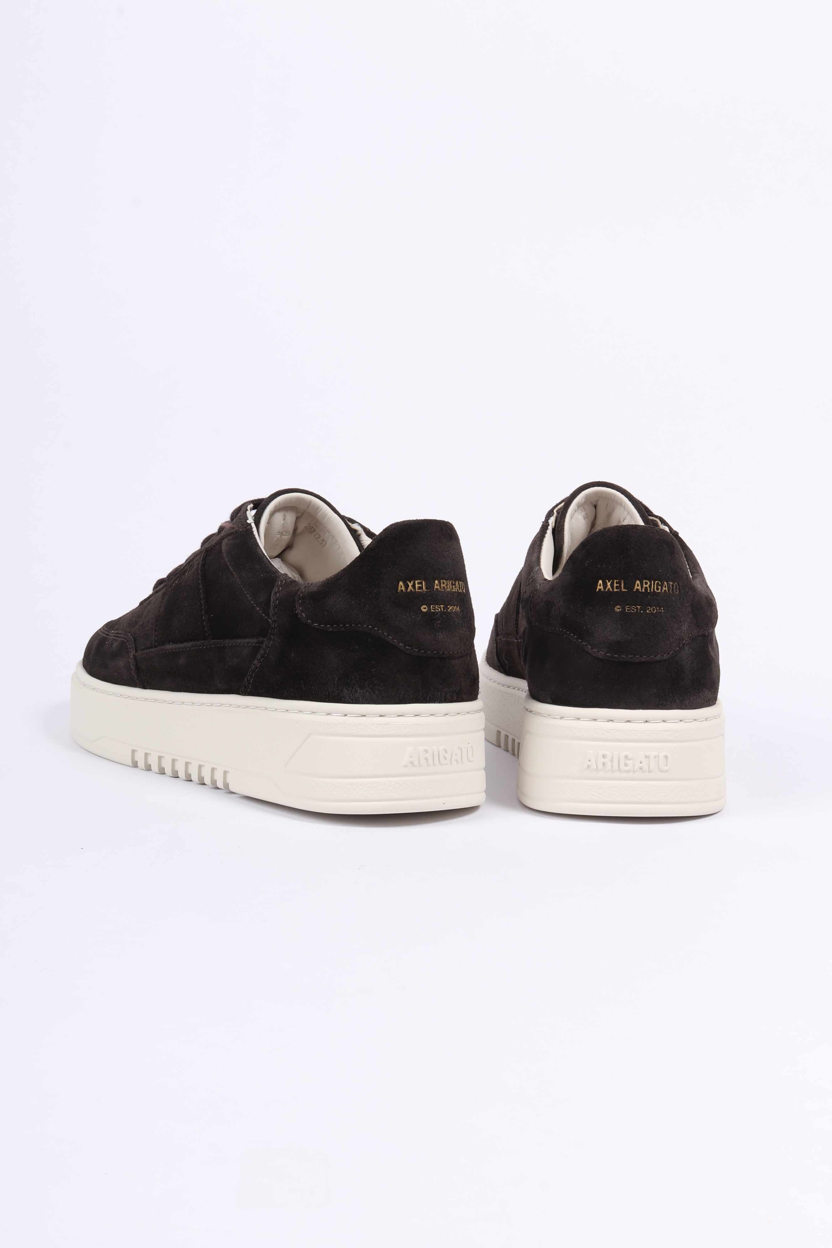 Orbit vintage sneaker dark brown / off