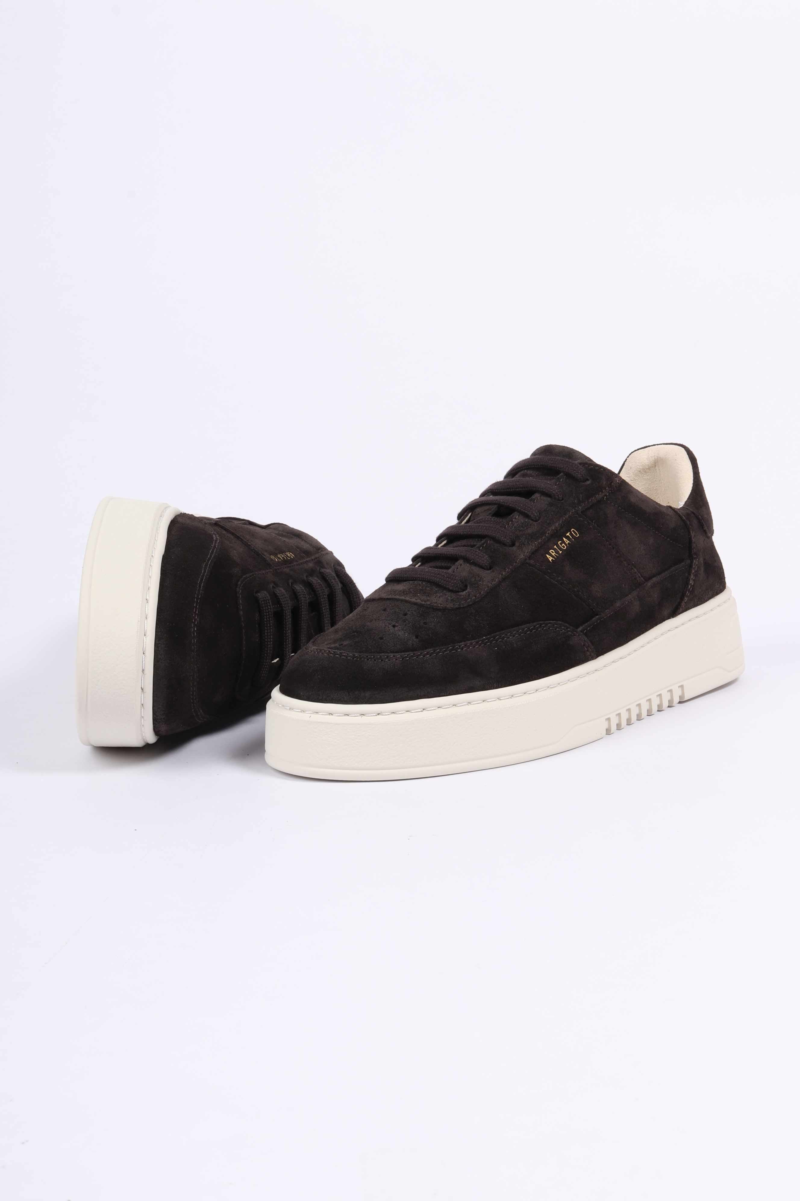 Orbit vintage sneaker dark brown / off