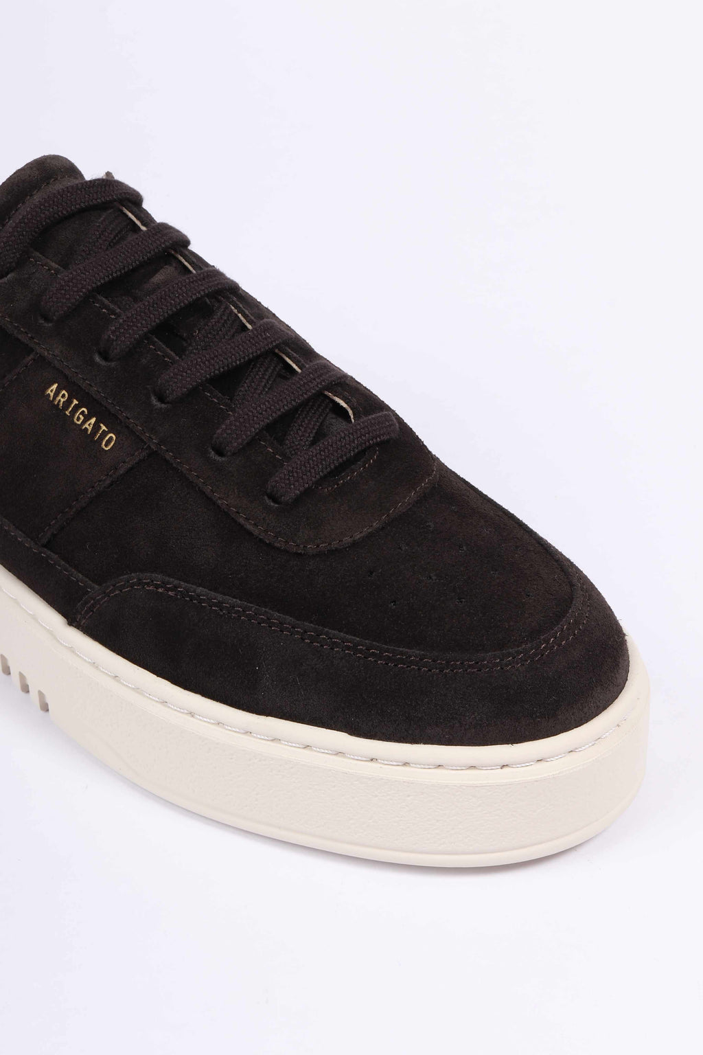 Orbit vintage sneaker dark brown / off