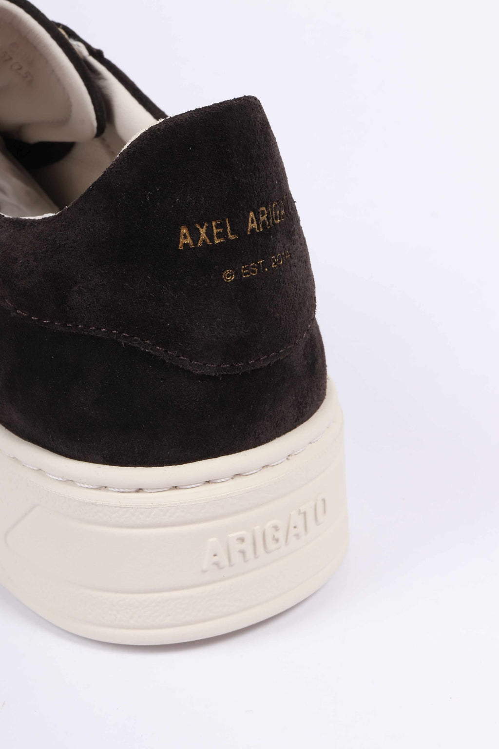 Orbit vintage sneaker dark brown / off