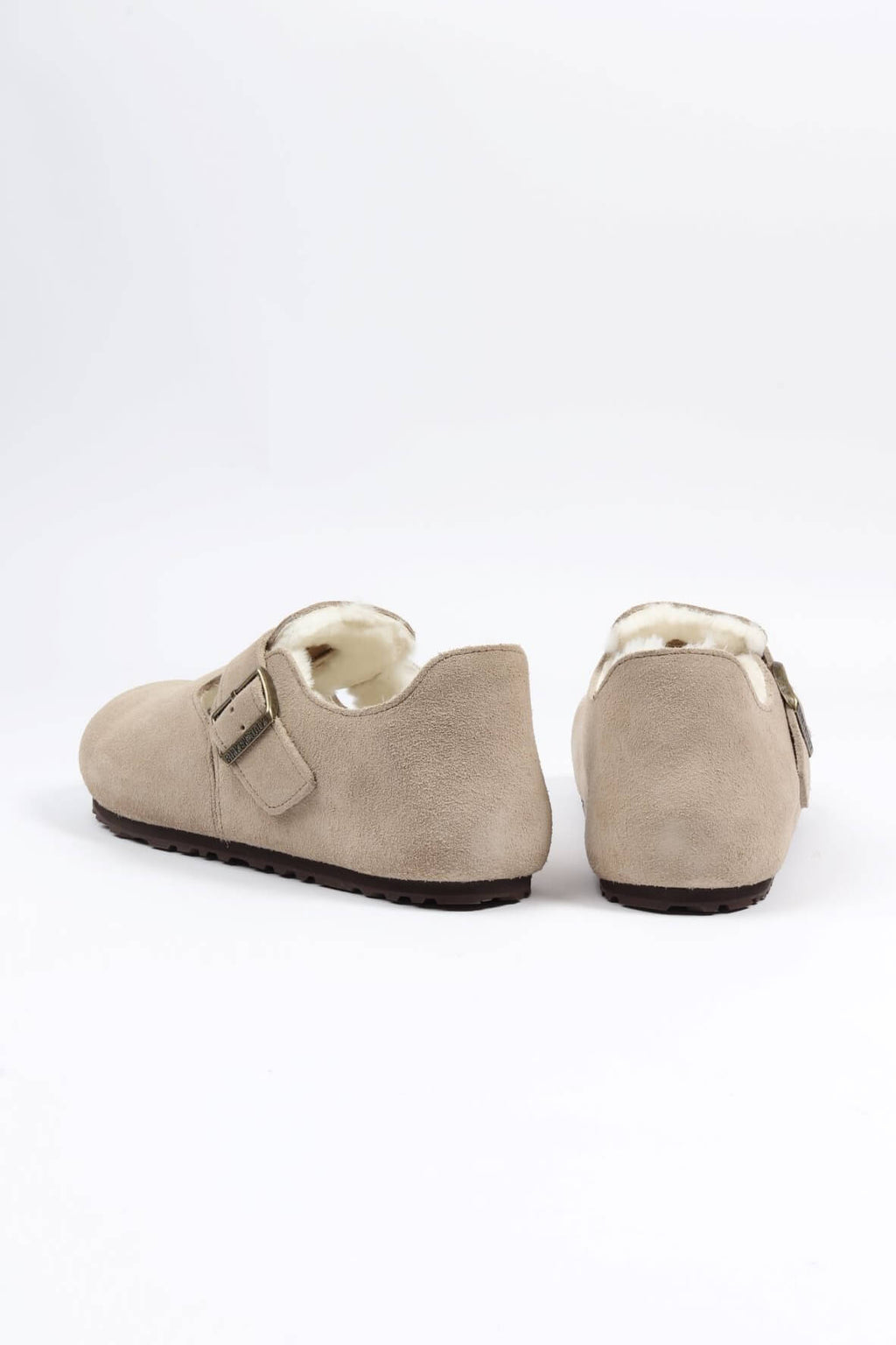 London shearling suede leather -