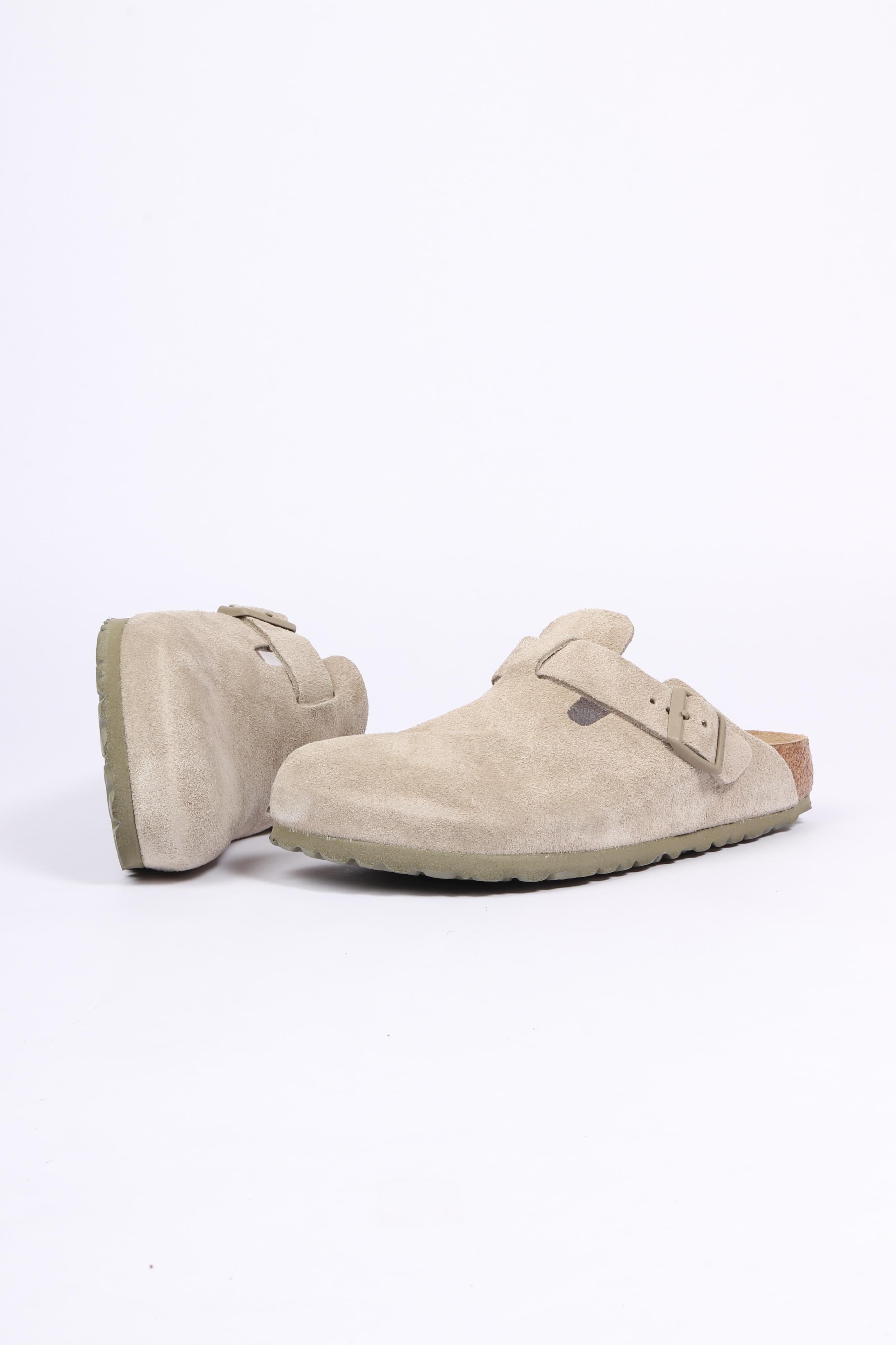 Boston suede leather fa