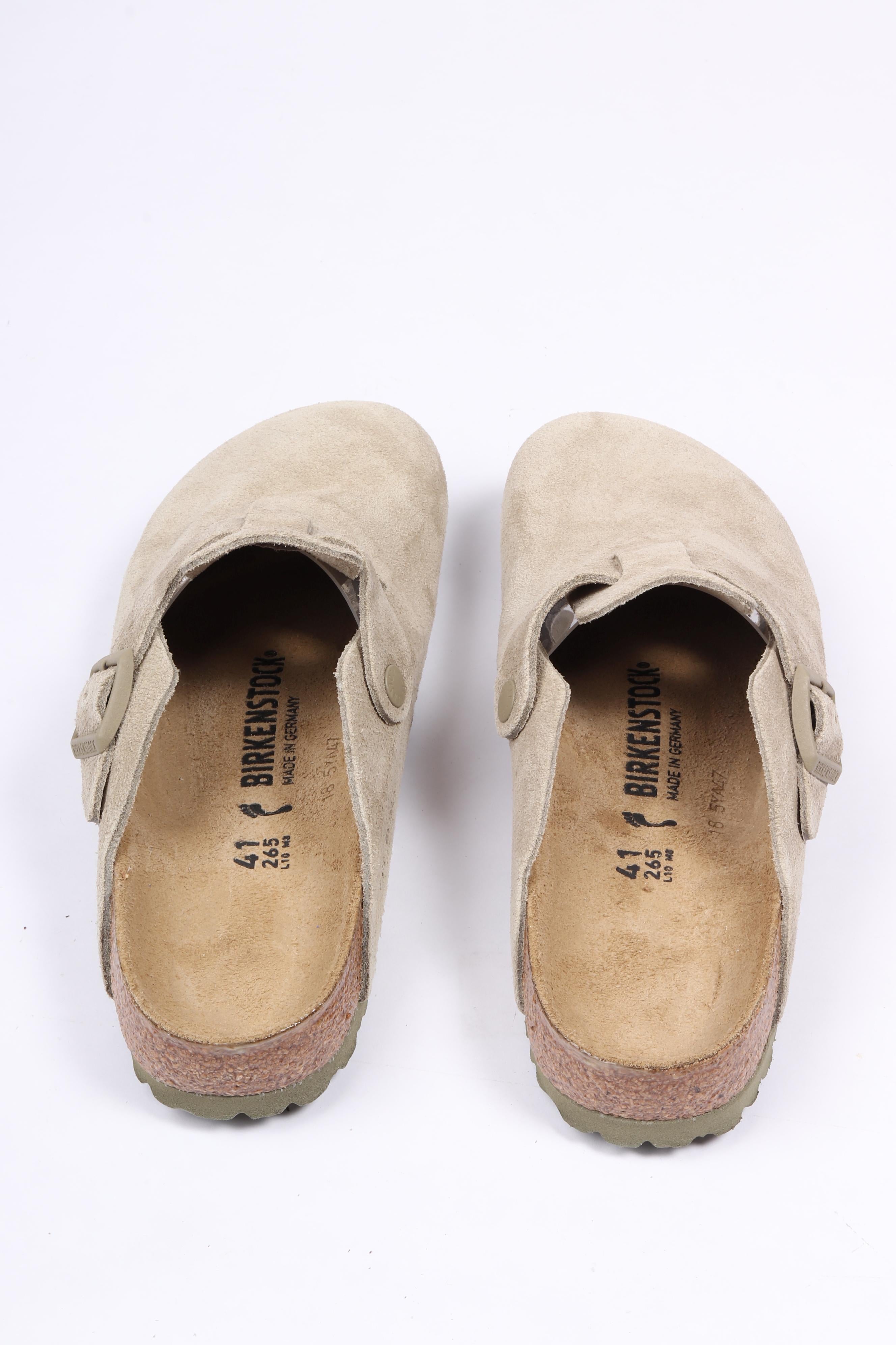 Boston suede leather fa