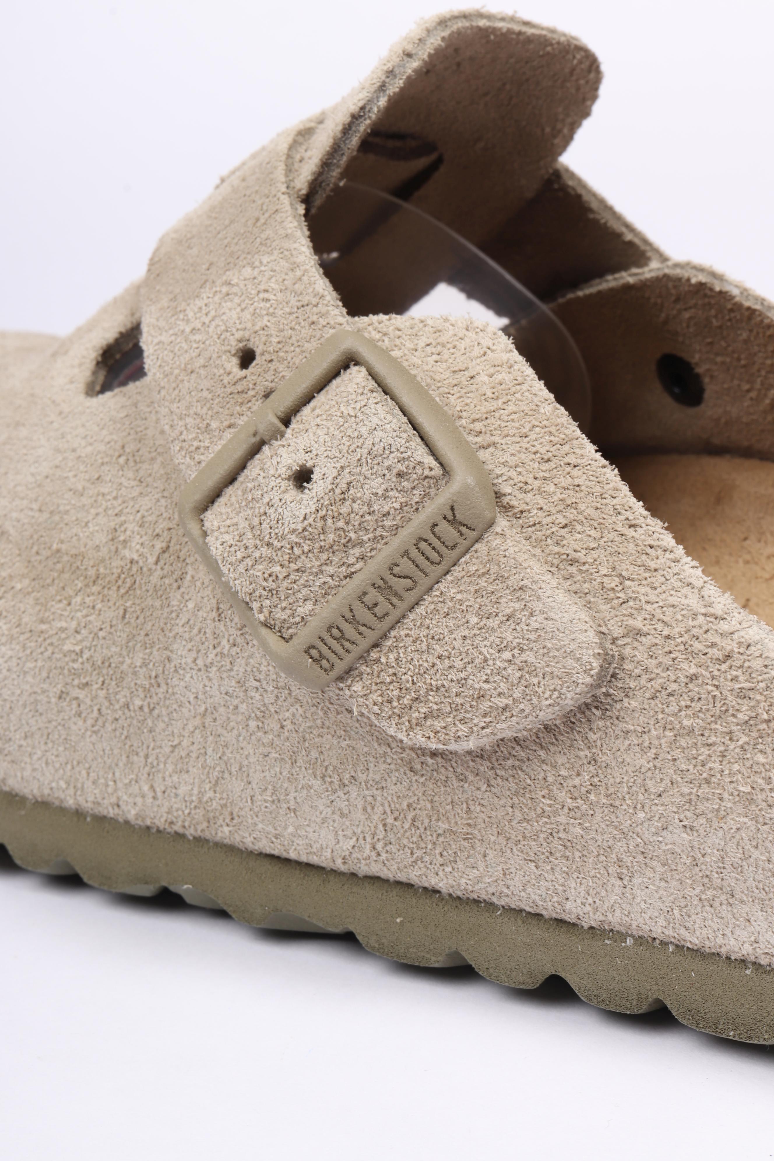 Boston suede leather fa